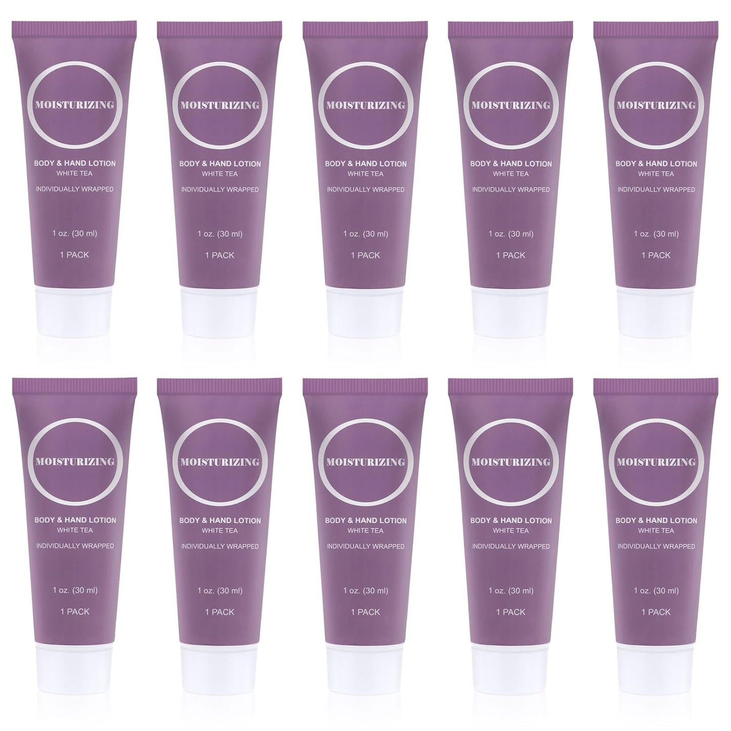 Travel Size Body Lotion, Small Hand Cream Lotion Bulk, Nourishing Extra Dry Skin Individually Wrapped Mini Bottle Shower Moisturizer Lotion Toiletries for Travel Hotel Homeless 1 oz (Pack of 30)