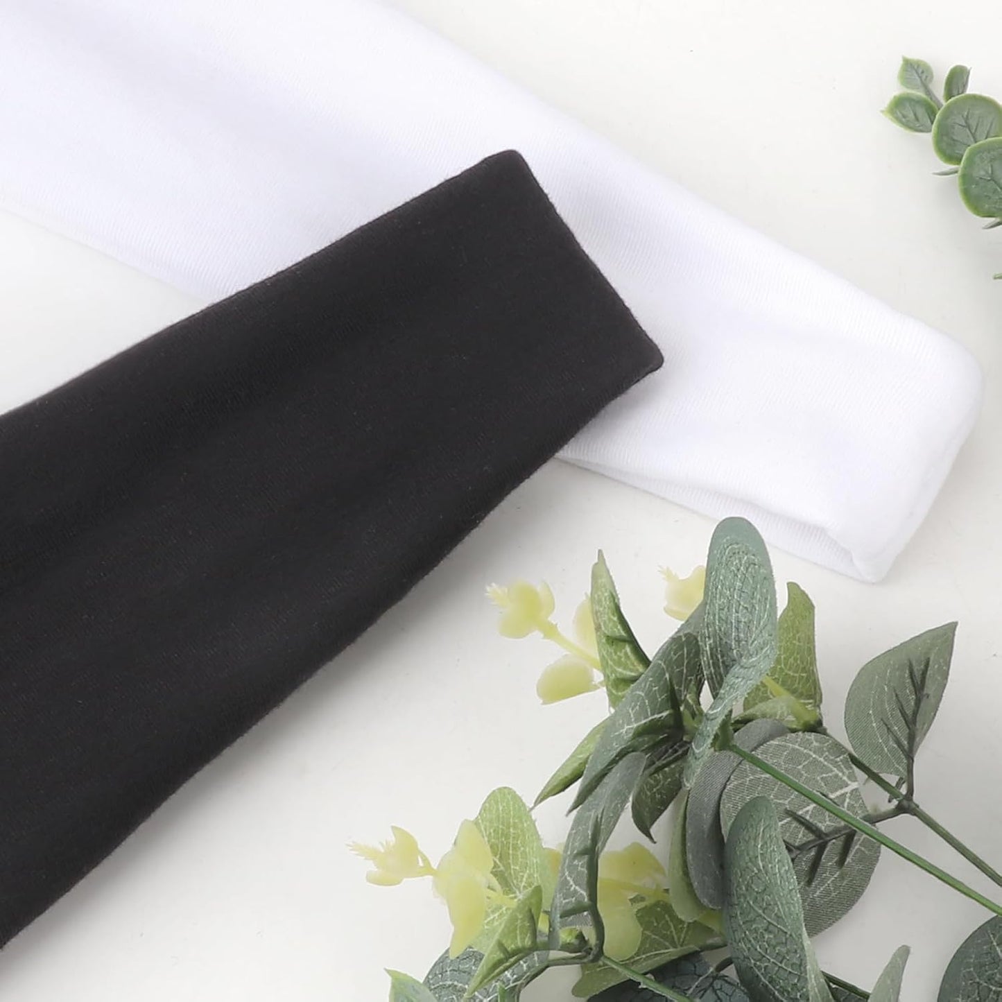 DRESHOW Yoga Sports Headbands for Women Elastic Non-Slip Headbands Workout Running Hair Bands 6 Pack