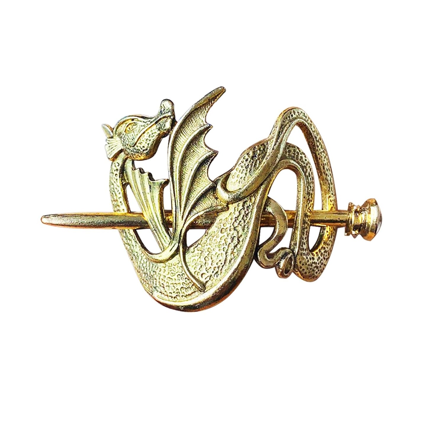 Tinsow 2 Pcs Silver Celtic Hair Slides, Hairpins, Minimalist Hair Claws, Barrettes and Creative Hair Accessories for Women (Style B L)