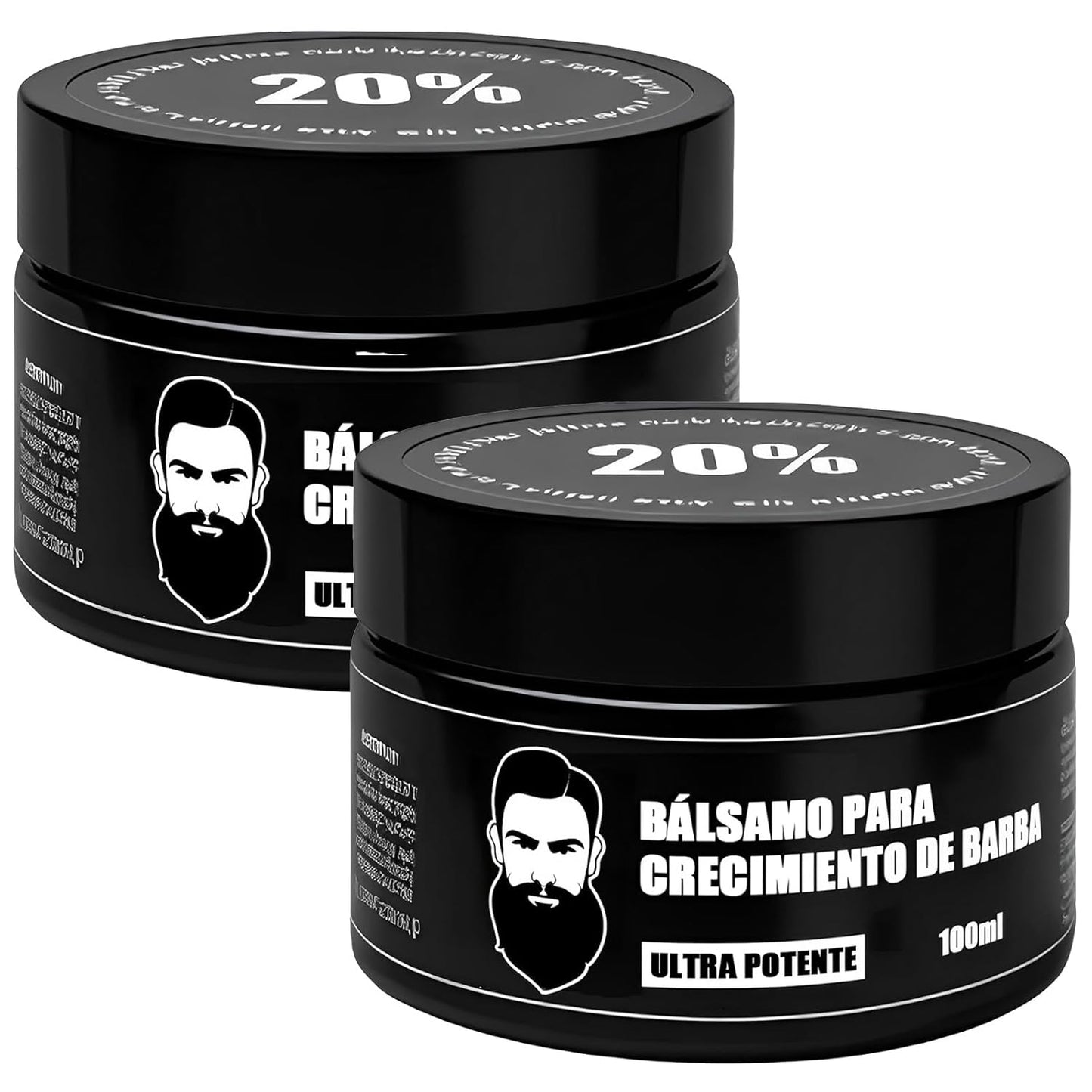 Cosmetics Para Barba, Bálsamo Estimulante de Barba, Ultra Potente Beard Stimulating Balm, Crema Para Barba, Moisturizes & Strengthens Beard, 200ML / 7OZ