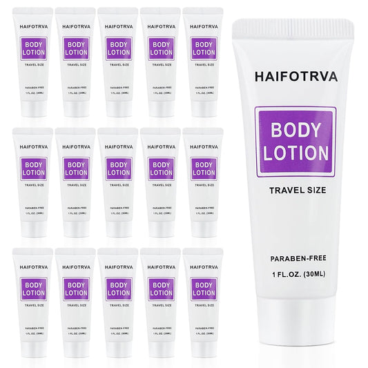 Travel Size Body Lotion Bulk Pack of 100,Individually Wrapped Small Size Hotel Body Lotion Supplies 30ml/1 fl oz Portable Toiletries Amenities Bulk for Guests,Travel,Homeless,Charity