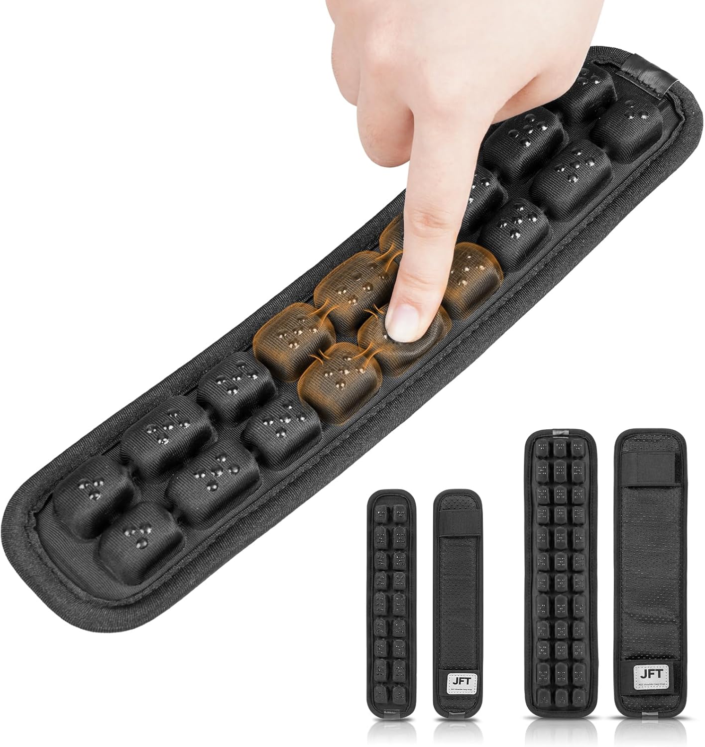 Shoulder Strap Pad of 3D Air Cushion, Backpack Accessories, Non-Slip Shoulder Strap Pad, for Hiking and Camping Bags