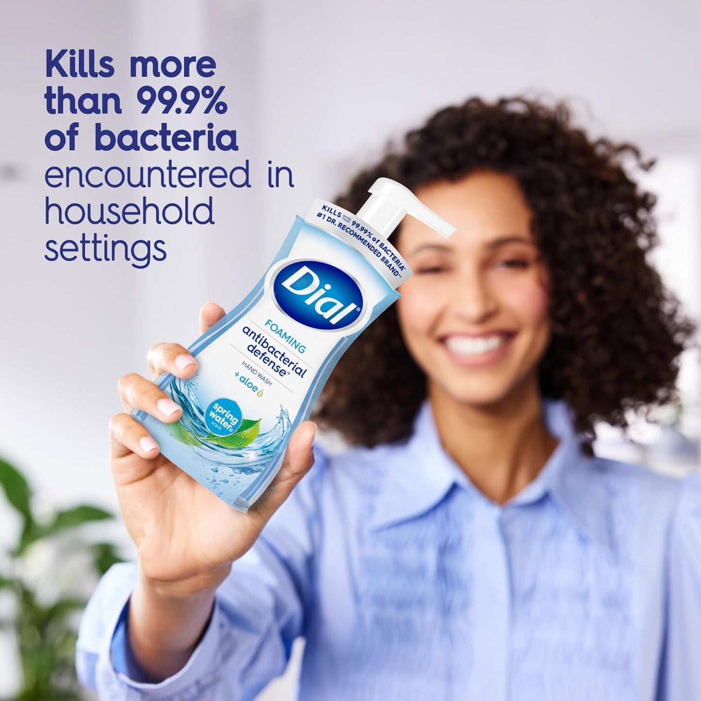 Dial Antibacterial Foaming Hand Soap Refill, Spring Water, 52 fl oz (Pack of 1)