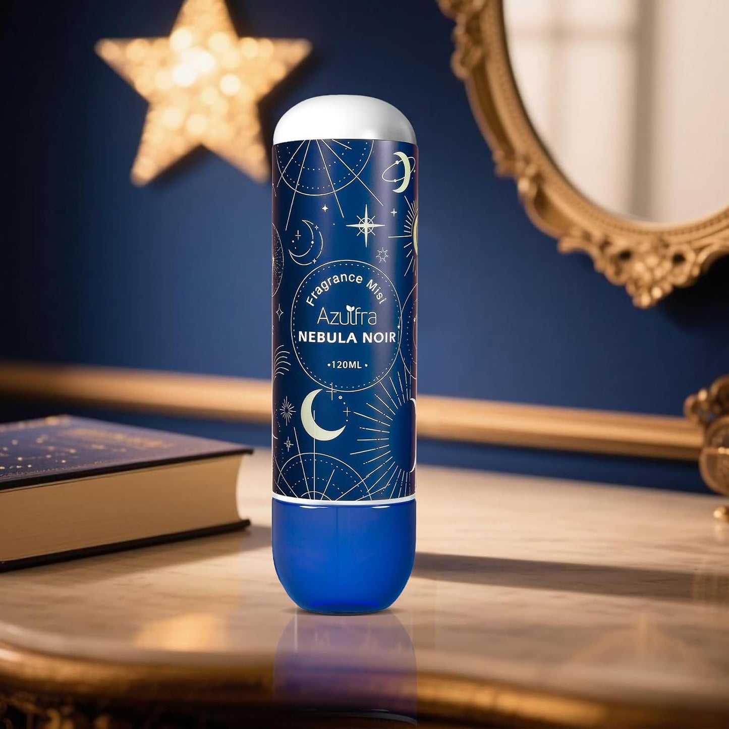 Body Spray for Wowen Nebula Noir, Hair & Body Fragrance Mist, Notes of Vanilla, Sandalwood & Musk, 4 fl.oz