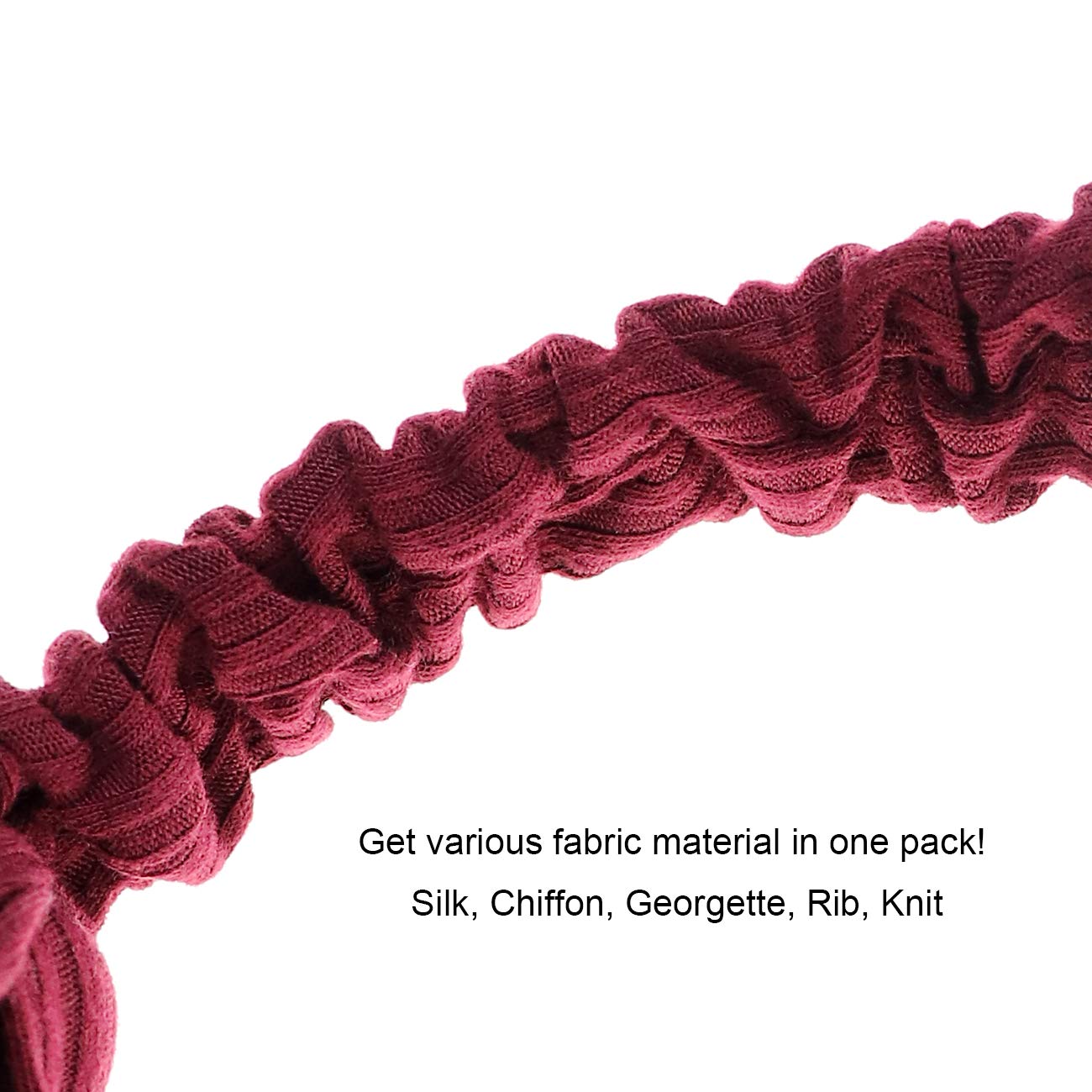 DRESHOW 10 Pack Boho Headbands for Women Girls Criss Cross Elastic Hair Band Twisted Head Wrap Floral Hair Accessories