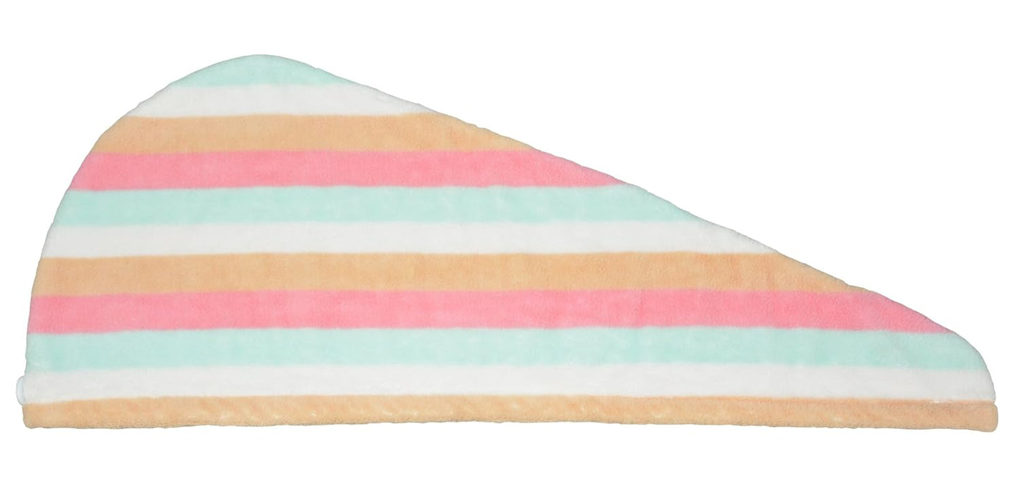 HOPESHINE Women's Soft Shower Hair Towel Twist Hair Turban Wrap Drying Cap Great Gift for Women (Rainbow 3-Pack)