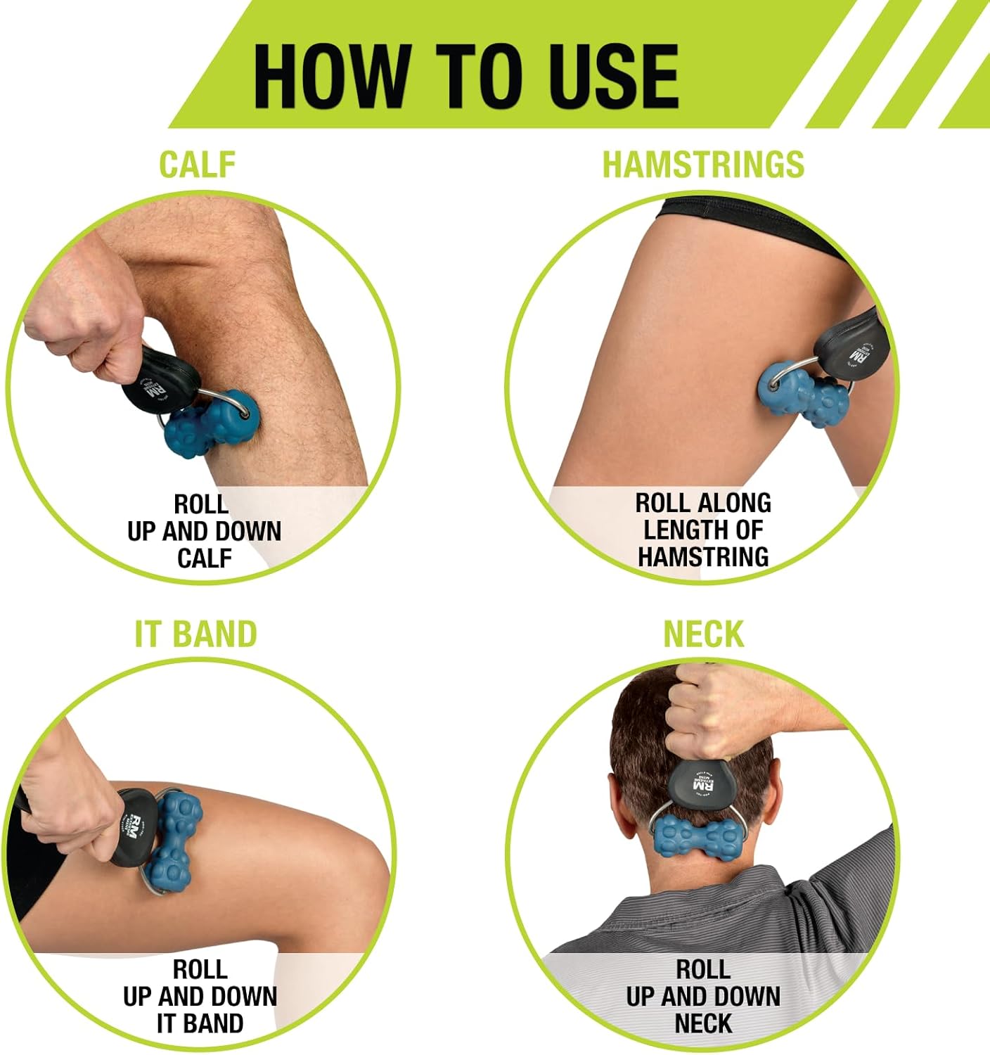 Pro-Tec Athletics Rollers, RM Extreme, RM Extreme Mini Roller, Cryosteel Ice Roller, Portable Roller, Deep Tissue Massage, Muscle Relief, Hamstring, Quadriceps, Multi-Directional, Enhance Performance