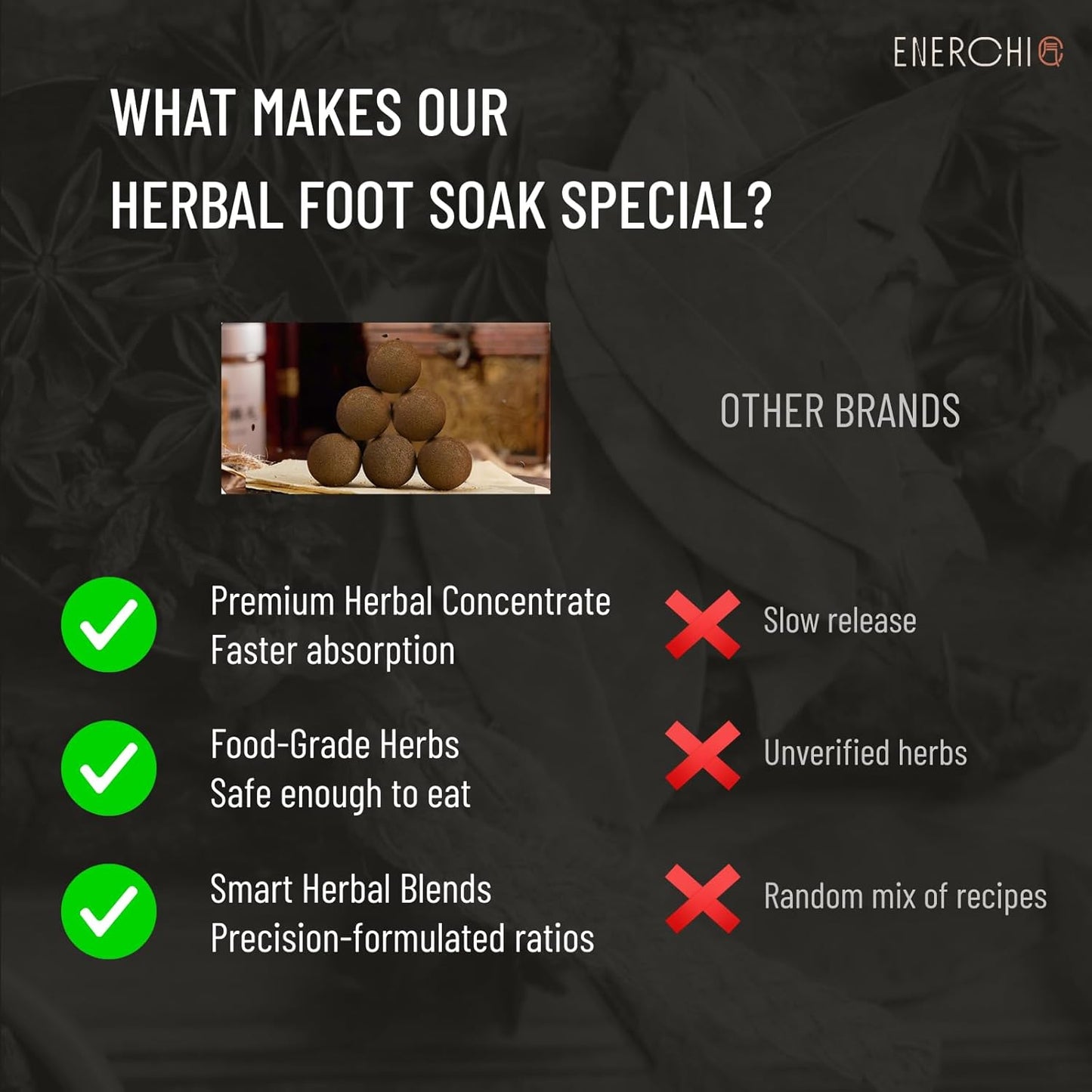 Deep Relaxation Herbal Foot Soak, Soothes Tired Feet, Stress Relief, Natural Jujube Seeds & Sandalwood, Soothing Foot Spa Soak, Night Calming Herbal Foot Bath for Home Wellness Routine