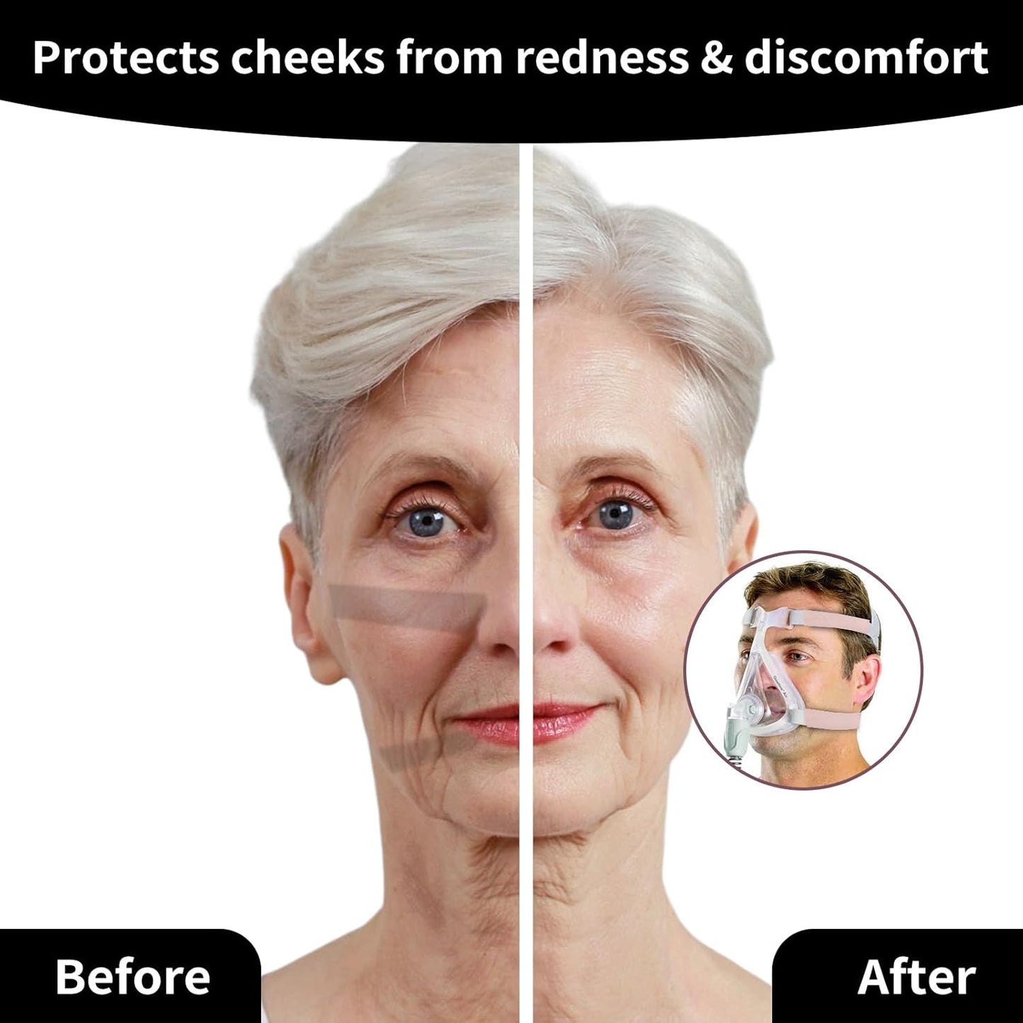 8 Packs Satin Strap Covers Breathable Headgear Strap Covers, Strap Cushions Universal and Reusable Strap Covers, Soft Strap Pads for Reduce Red Marks