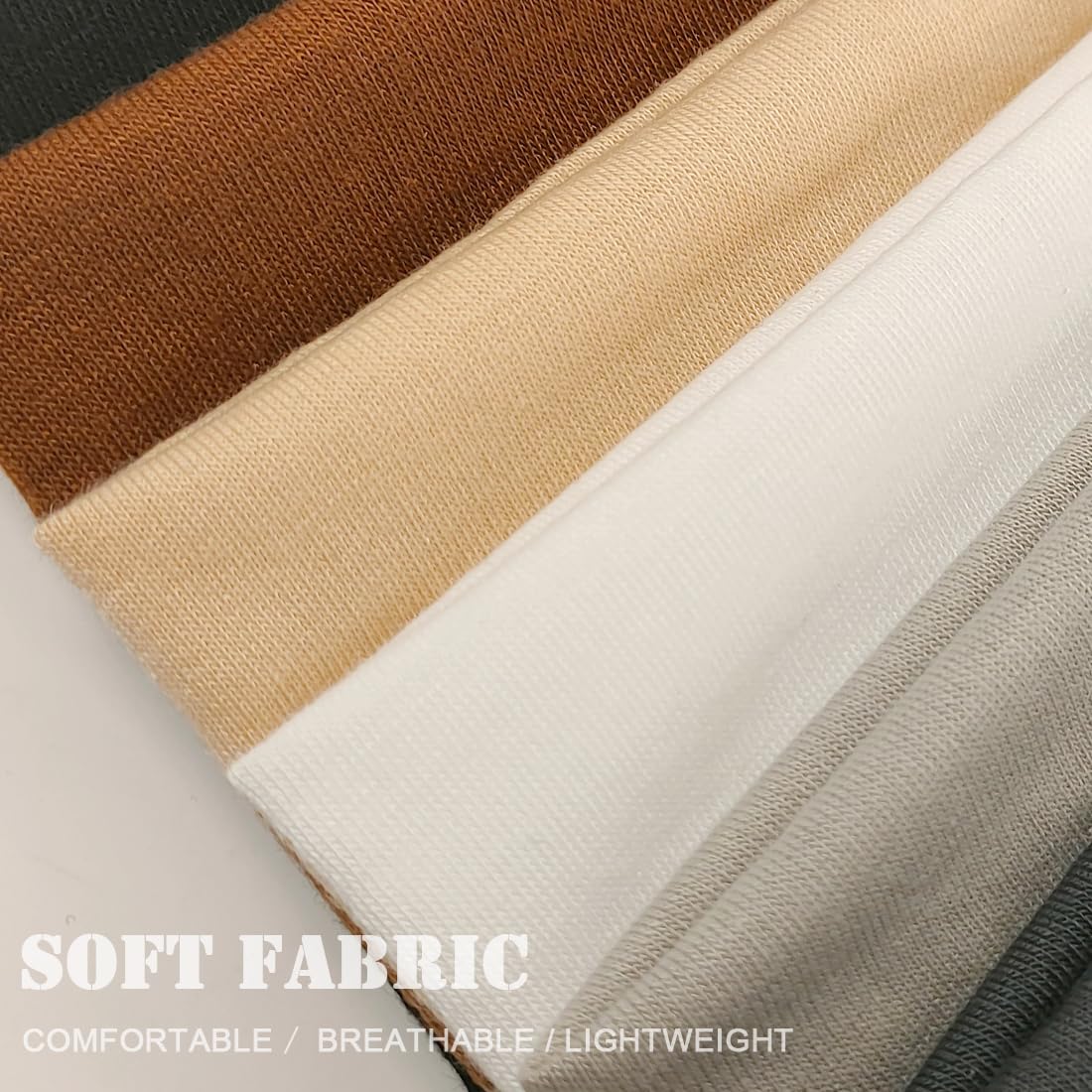 Wide Headbands For Women Stretchy Headband Workout Head Bands For Women's Hair Band Non Slip Head Wrap 6 Pack