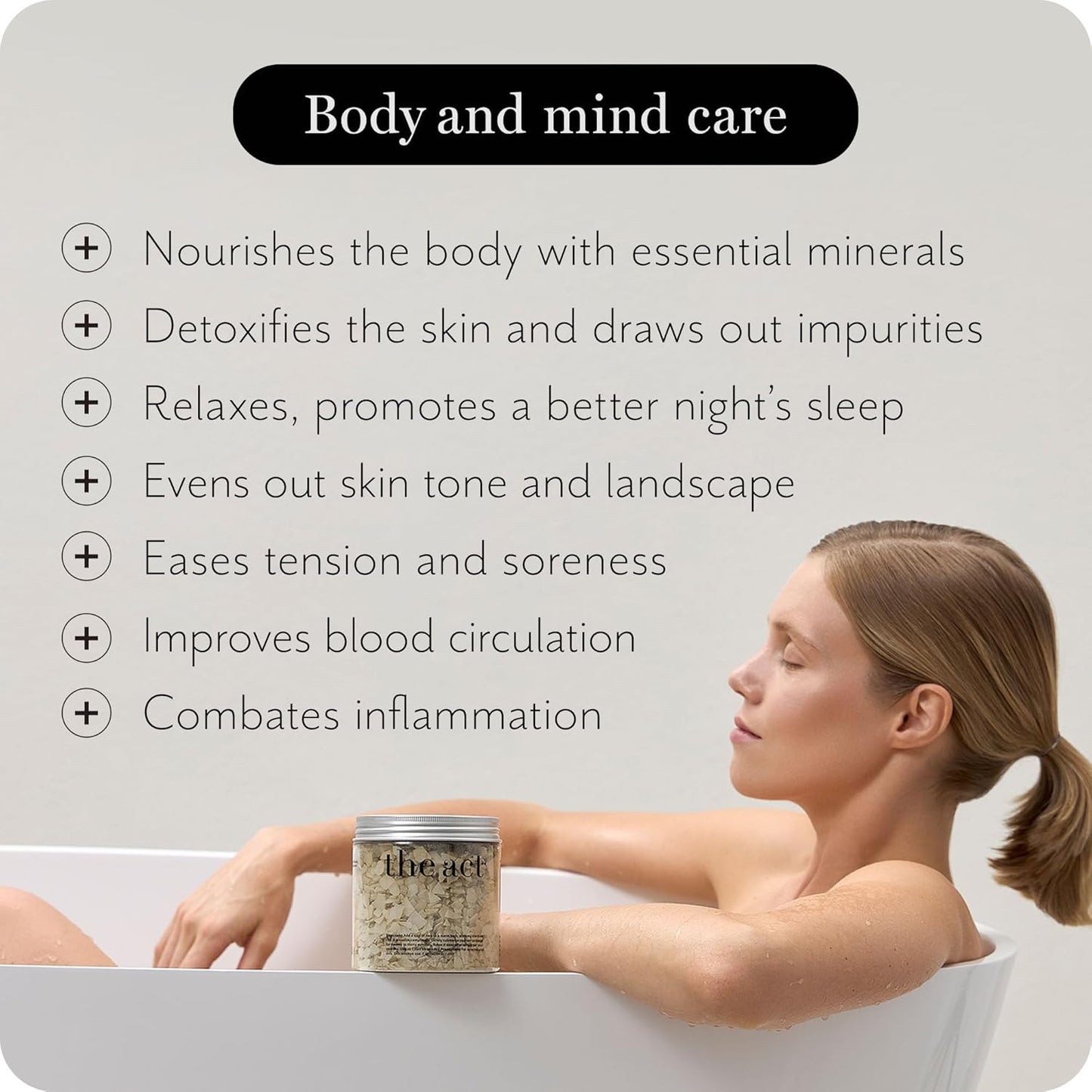 Magnesium Flakes for Bath – Relaxing Aromatherapy Blend with Ylang-Ylang, Lavender & Mandarin Oils for Muscle Relief, Detox, Better Sleep – Magnesium Bath Soak for Women Men - Bath Salts 14.11 Oz