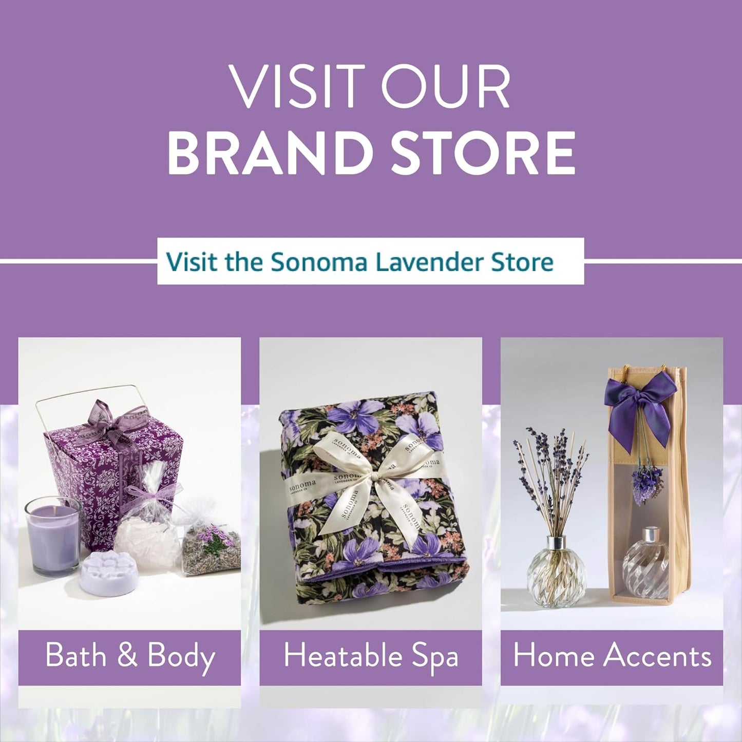 Sonoma Lavender Aromatherapy Spa Blanket Filled with Lavender Flowers and Flaxseed, Hot/Cold Microwaveable Blanket for Soothing Muscles with Removable Washable Cover (44" x 18", Angora Platinum)