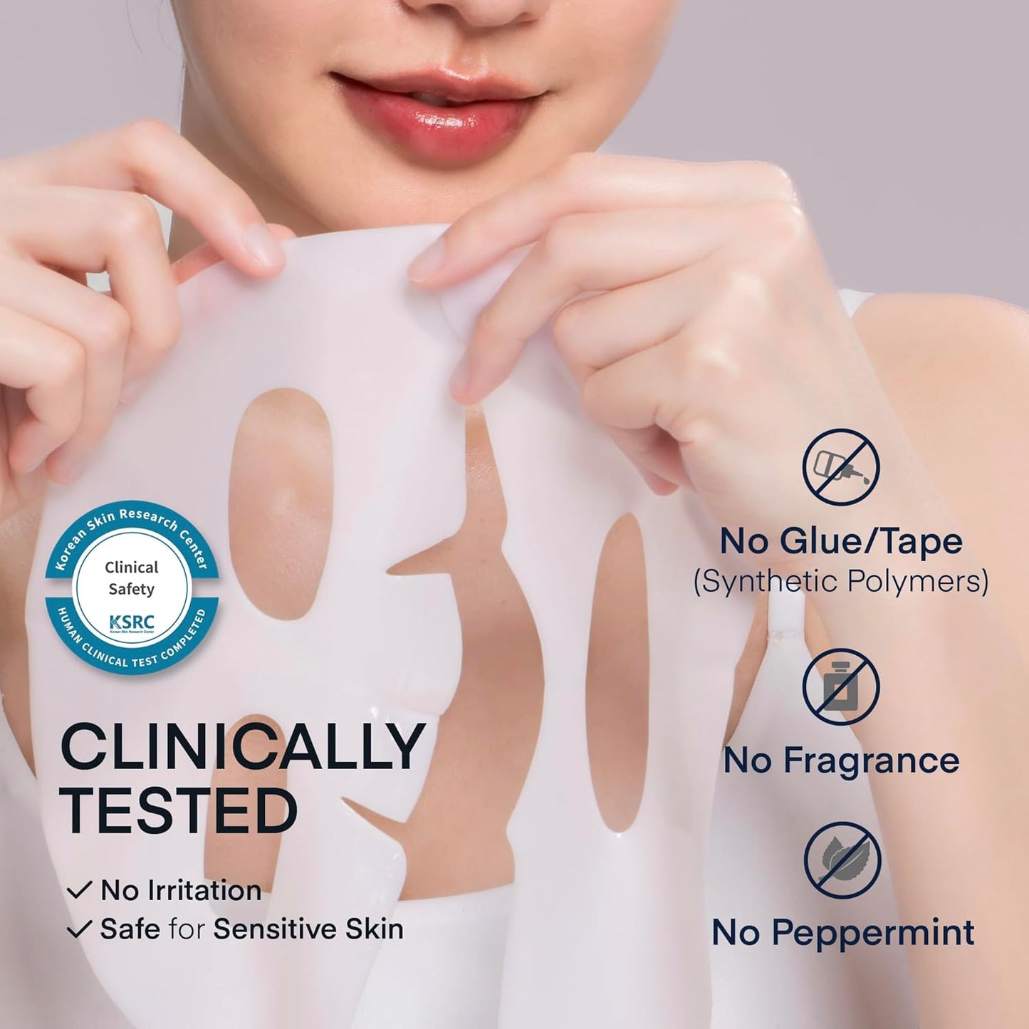 TEREZ & HONOR Collagen Face Mask: Korean Real Deep Bio Hydrogel Overnight Masks for Deep Hydration, Glowing, Pore Minimizing, Elasticity, 4 x 33g Fragrance-Free, 100 Da Ultra-Low Molecular Collagen