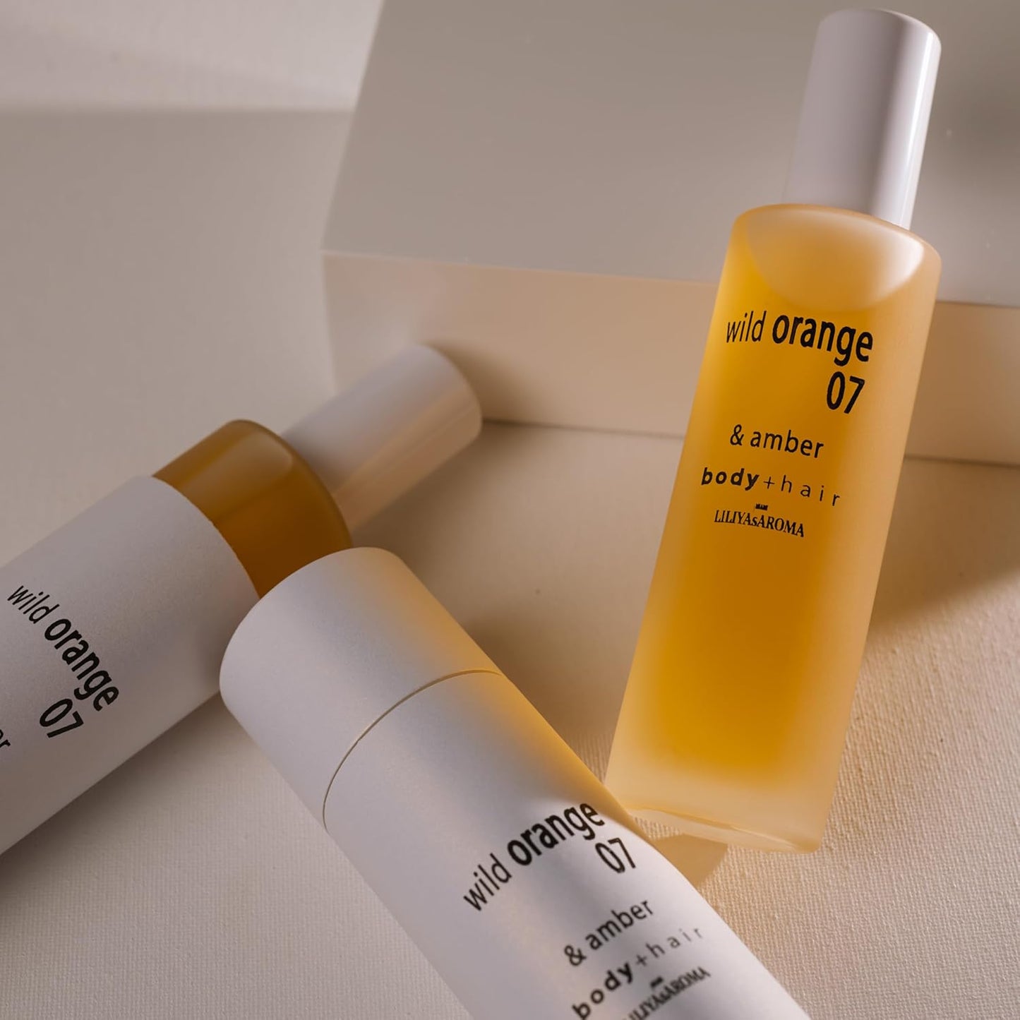 Wild Orange 07 & Amber Body Spray | Citrus Fragrance Mist | Hydrating Skincare Ingredients | Vegan Essential Oils Orange | Neroli | Vanilla 3.4 FL Oz