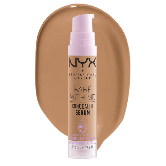 NYX PROFESSIONAL MAKEUP Bare With Me Concealer Serum, Concealer Makeup For Up To 24Hr Hydration - Sand