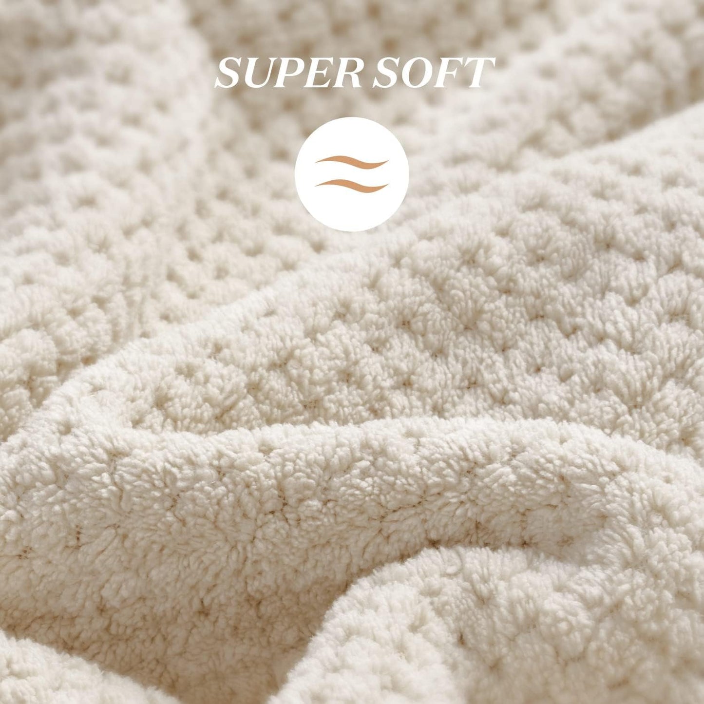 YFONG Large Hair Towel Wrap for Women, Super Absorbent Microfiber Hair Towel for Curly Hair, Fast Drying Hair Turbans with Elastic,Hair Drying Towel Wrap for Hair Care 26.3" X 40" (Camel)