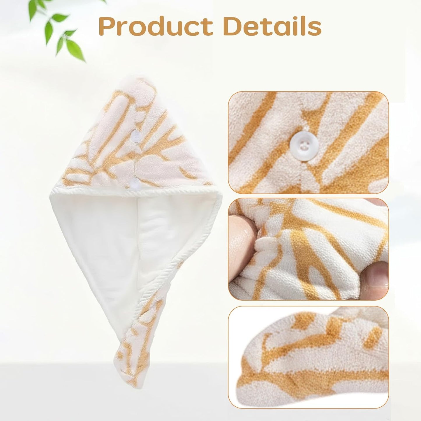 2-Pack Women's Microfiber Hair Towel Wrap: 50% Faster Drying, Ultra - Absorbent & Anti - Frizz for Long and Curly Hair! 16 * 26 Inches Oversized, Lightweight for Travel, Gym, Spa & Home Use