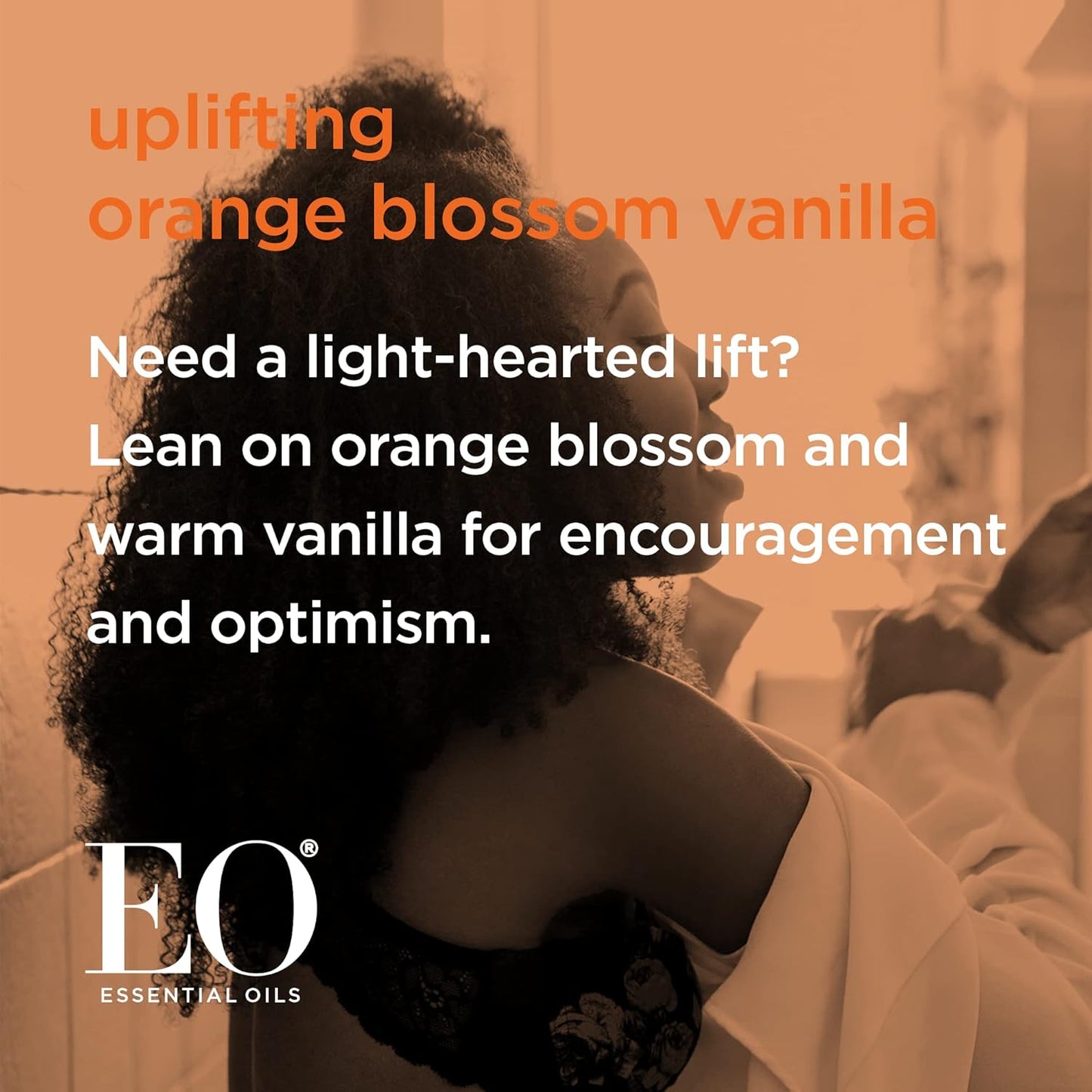 EO Hand Cream, 2.5 Ounce (Pack of 2), Orange Blossom and Vanilla, Organic Plant-Based, Moisturizer for Dry Skin