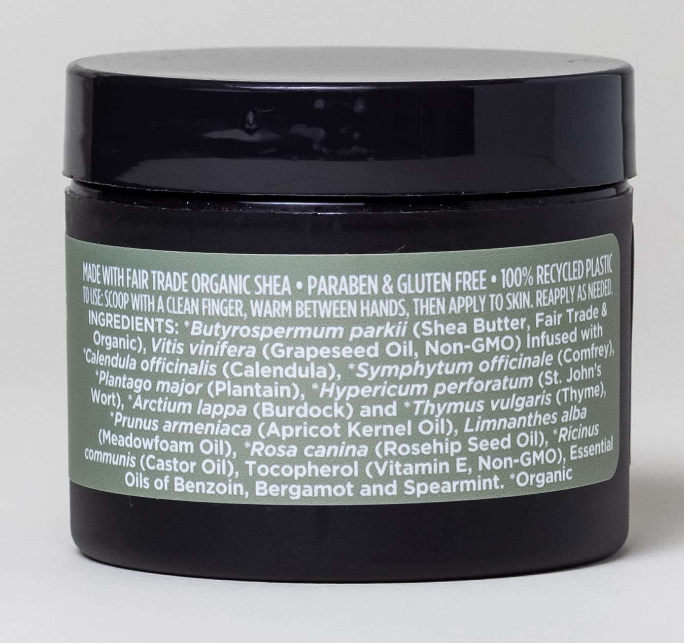 Ultra Healing Body Butter, Intensive Moisturizer For Dry Skin, Spearmint & Bergamot Essential Oil, Ora’s Amazing Herbal, 8 oz, Peppermint Field Scent