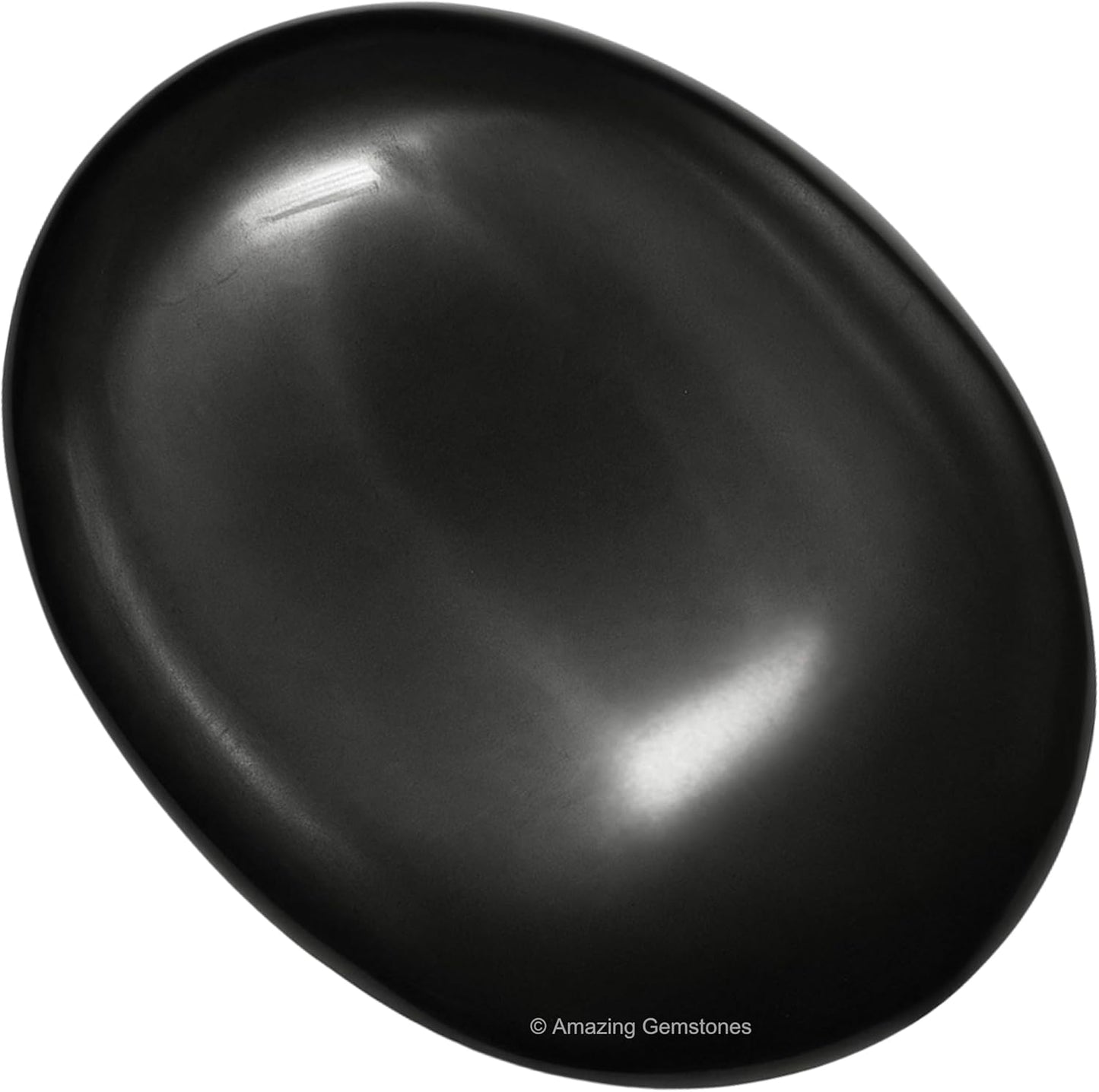 Amazing Gemstone Shungite Crystals and Healing Stones - Large Palm Stone Crystals Piedra - Crystal for Good Luck, Balanced Positive Energy, Meditation - Unique Stocking Stuffers and Birthday Gifts