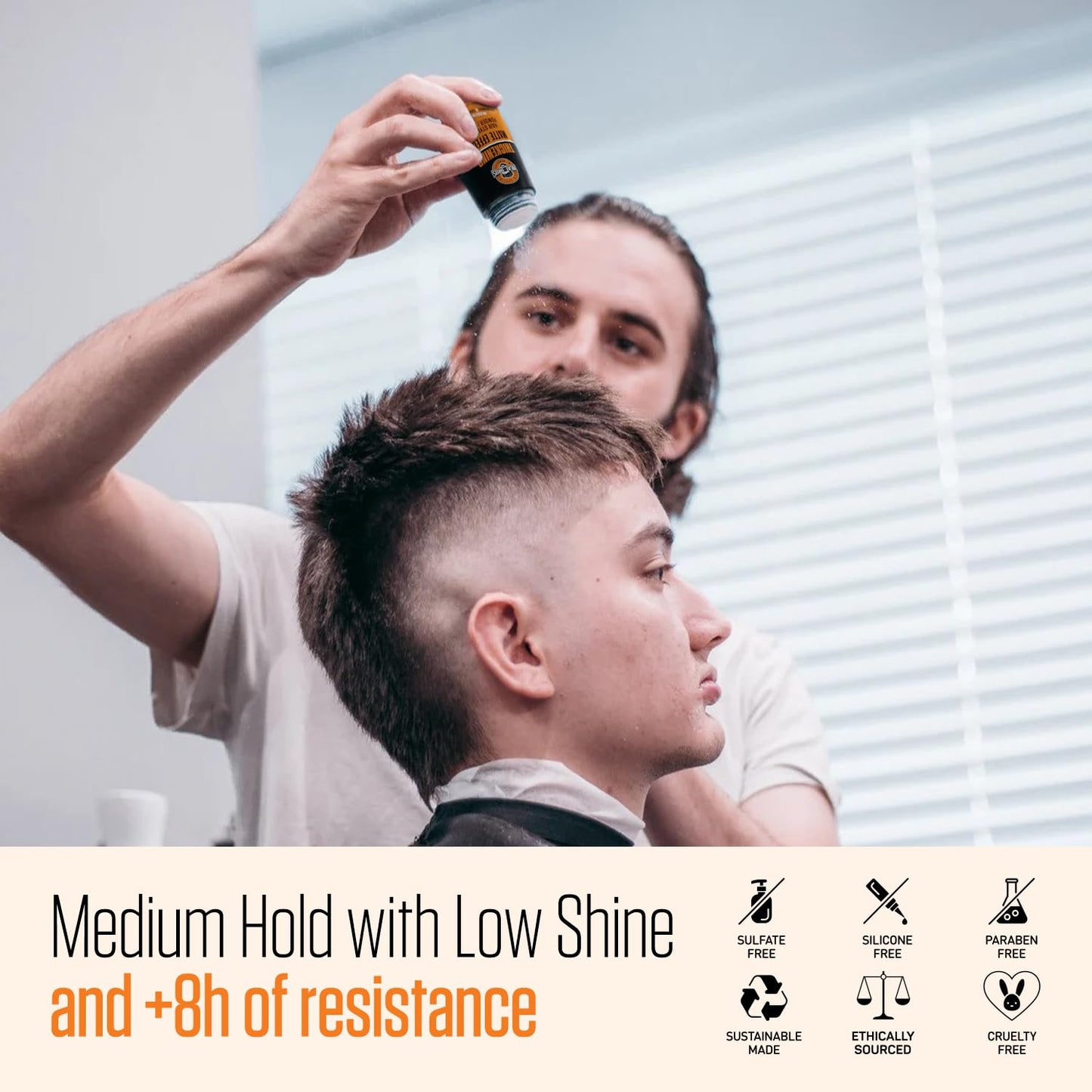 Hair Styling Texture Powder - Medium Hold & Matte Finish - Volumizer with Niacinamide and Saw Palmetto for Men & Women - Styling Powder for All Hair Types - 1 Pack