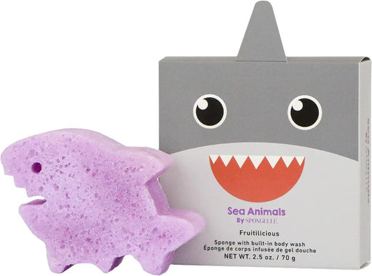 Spongelle Sea Animals Sammy Shark