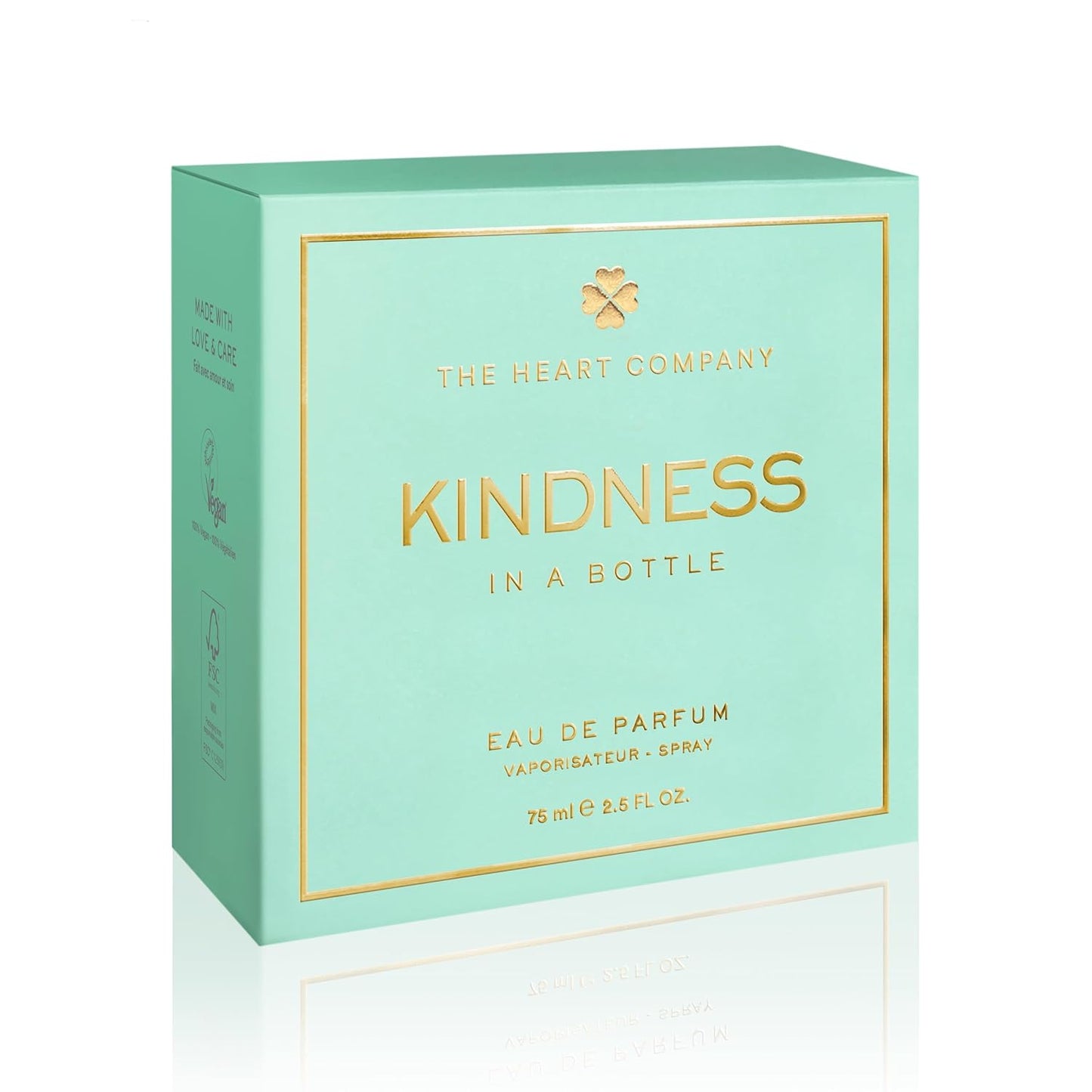 THE HEART COMPANY KINDNESS in a bottle | Fresh Perfume for women | Vegan Women's Eau de Parfum | Unisex Fragrance 75ml - 2.5 fl oz.