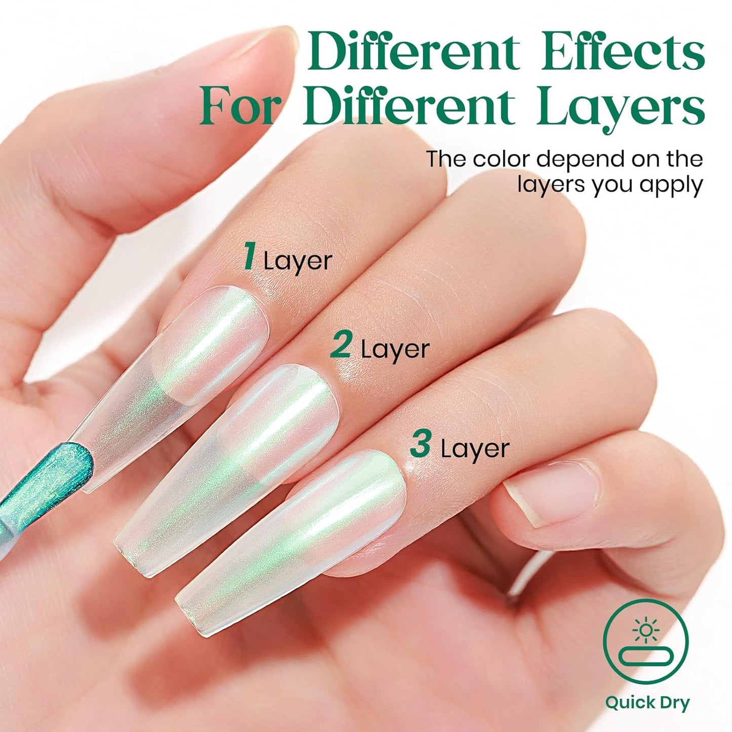 MIZHSE Cat Eye Gel Nail Polish