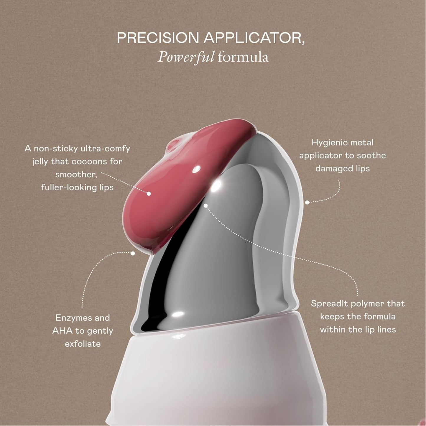 EADEM Le Chouchou Lip Softening Balm, Lip Gloss for Women, Lip Plumper & Lip Mask, Overnight Hydrating & Moisturizing Luxury Lip Balm, 0.5 oz, Fig Sauce