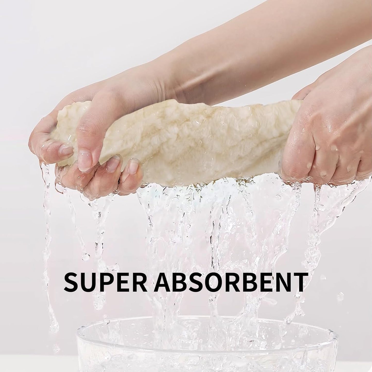 Extra Large Bath Towel Sheet-40x80 Inches Oversized,Super Soft,Quick Dry,Microfiber Shower Towels Highly Absorbent,Plush Bathroom Towels for Adults, Premium Quality (Cream, 2PCS)