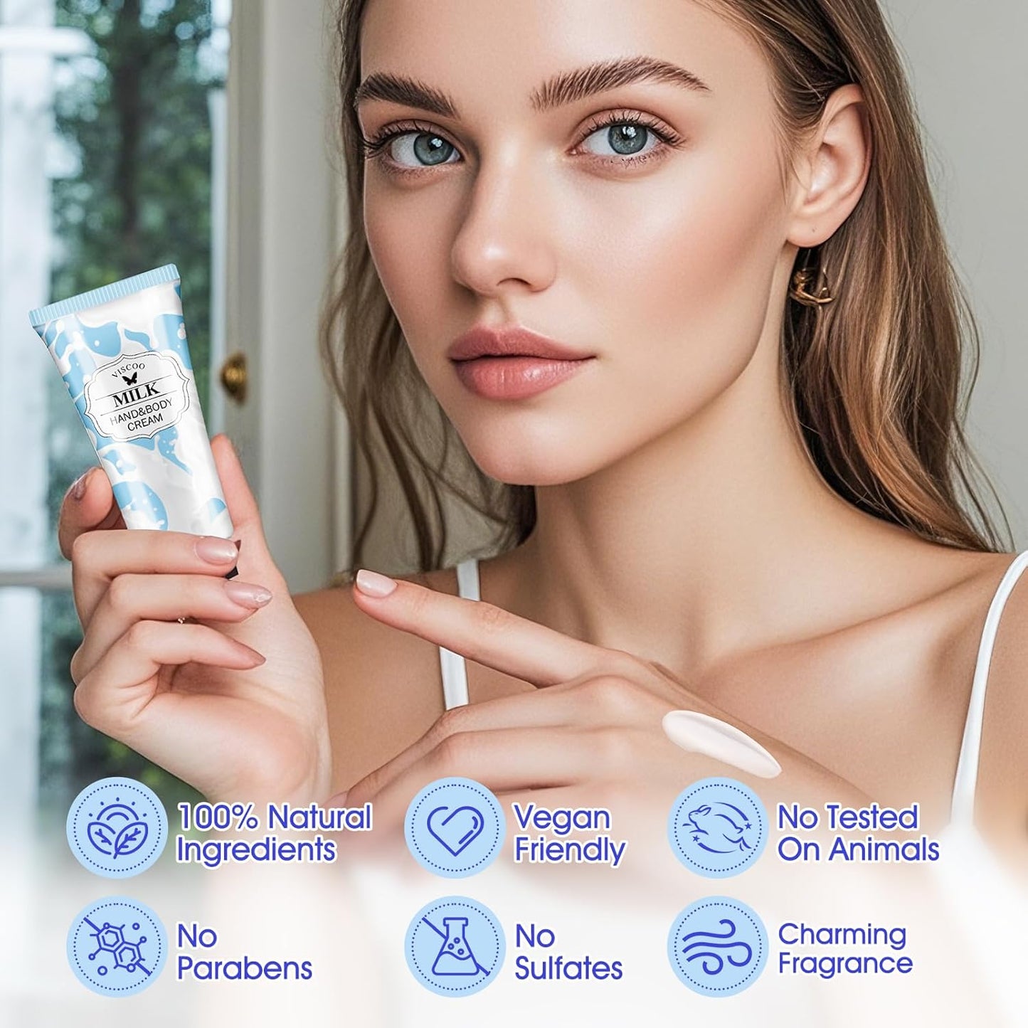 42 Pack Hand Cream Gifts Set for Women, Stocking Stuffers for Women,Teengirls, Christmas Gifts Bulk Gifts,Small Gifts,Mini Moisturizing Hand Lotion Travel Size in Bulk for Dry Cracked Hands