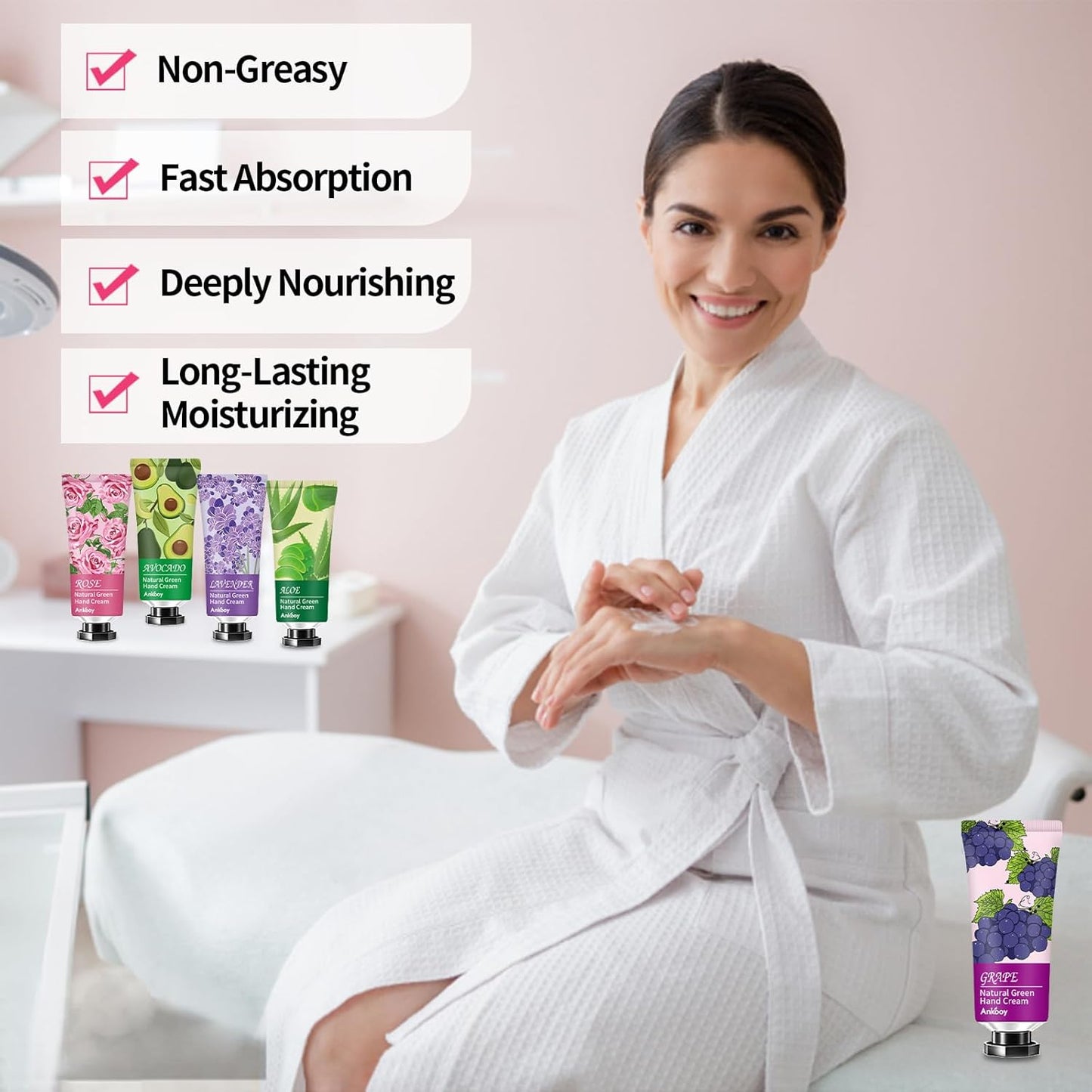 74 Pack Hand Cream Gifts Set Stocking Stuffers for Adults Women,Teacher Appreciation Gifts,Hand Lotion Travel Size in Bulk for Dry Hands,Thank You Gifts,Stocking Stuffers for Adults,Appreciation Gifts