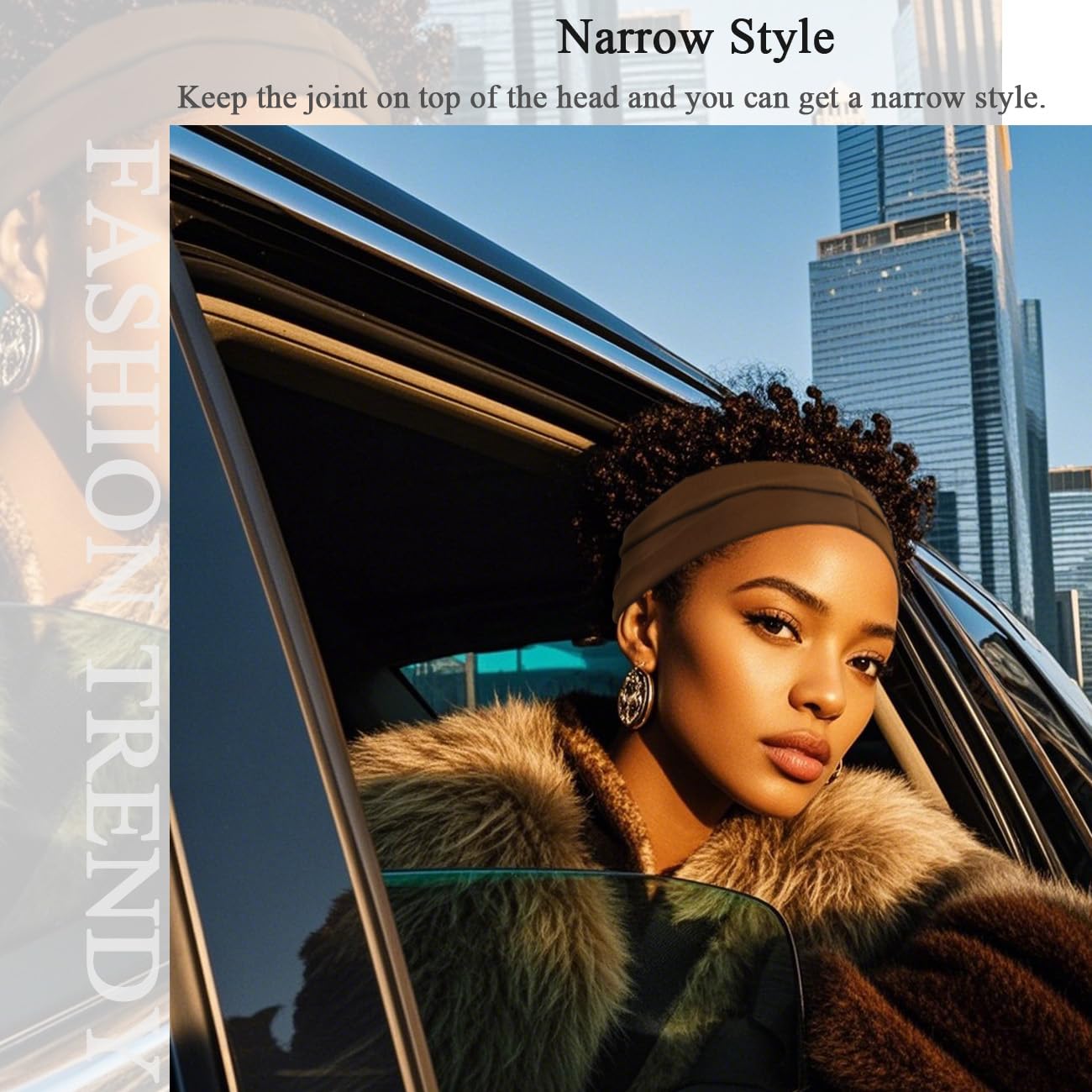 Headbands For Women Headband Elastic Soft Head Bands For Women's Hair Accessories Womens Fashion Yoga Workout Running Fabric Hair Band 6 Pcs