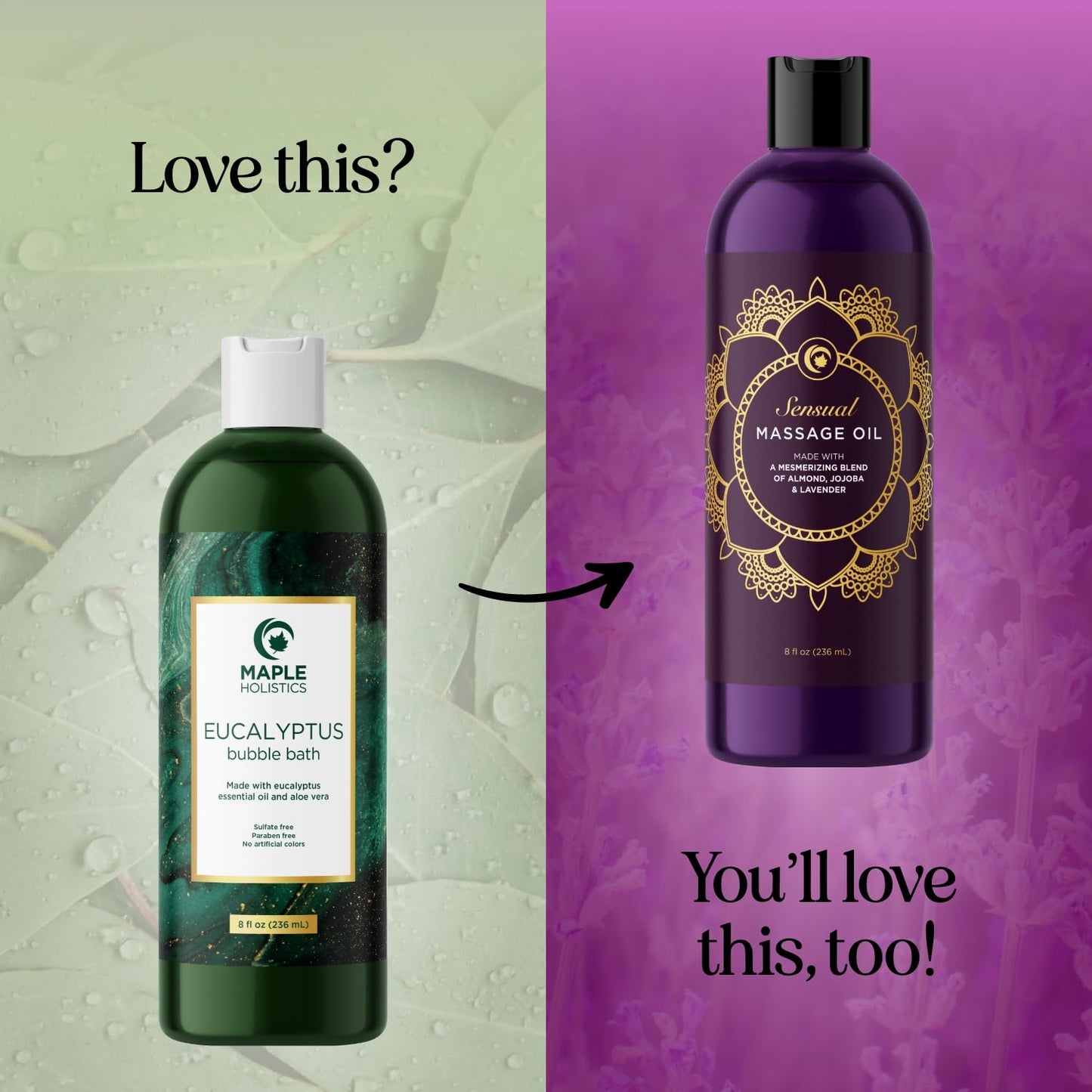 Premium Eucalyptus Bubble Bath Soap - Sulfate Free Adult Bubble Bath for Women and Men with Relaxing Essential Oils with Vitamin E - Foaming Bath Oil for Dry Skin Featuring Aromatherapy Oils