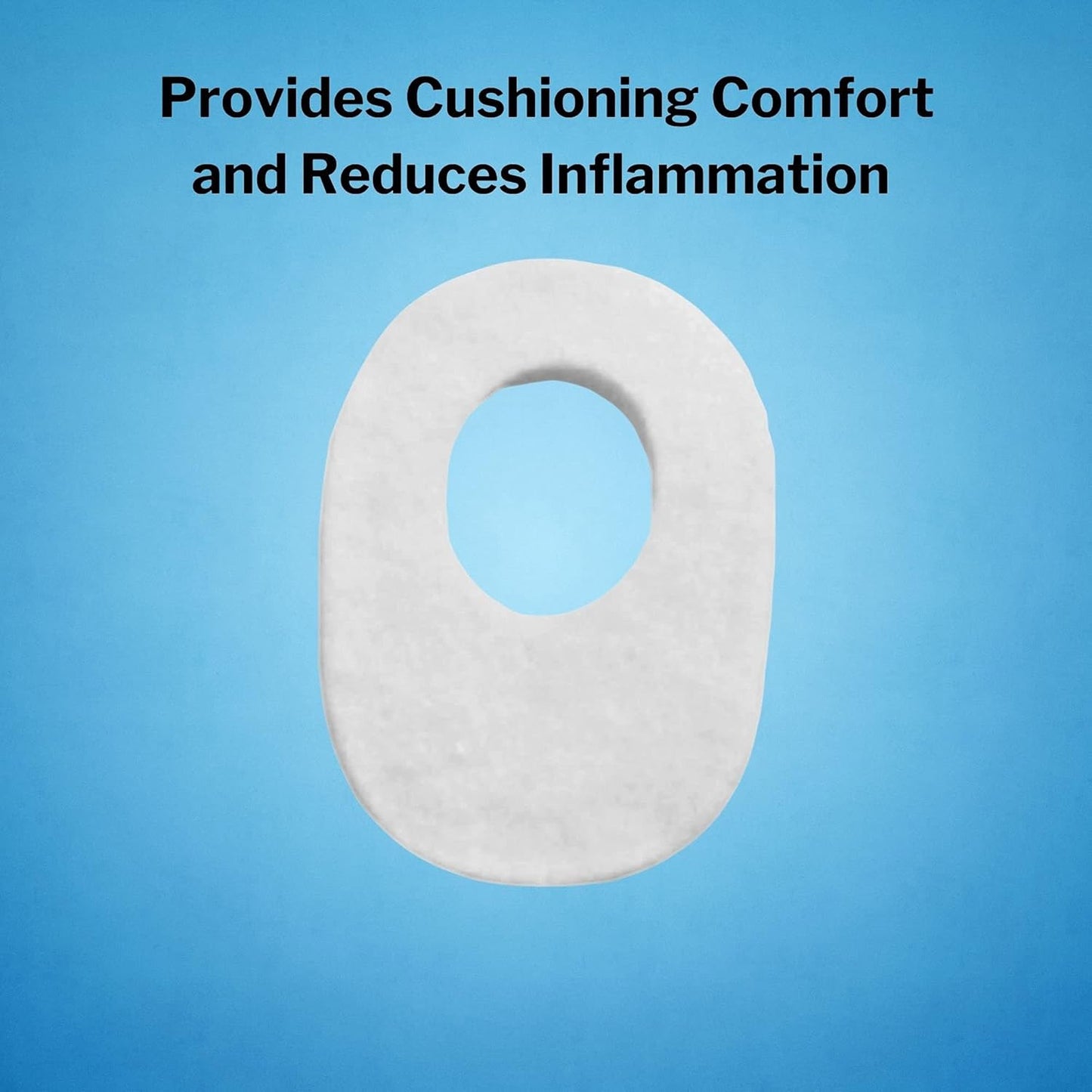 McKesson Pedi-Pad Felt Adhesive, Foot, Size 104, 1/8 in, 100 Count