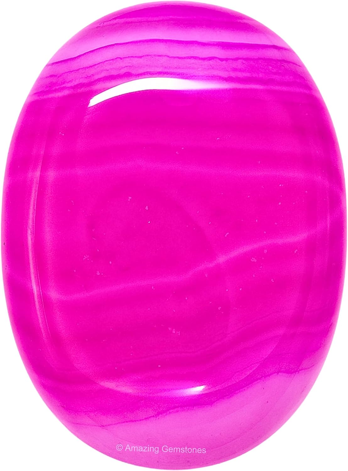 Amazing Gemstone Pink Onyx Crystals and Healing Stones - Large Palm Stone Crystals Piedra - Crystal for Good Luck, Balanced Positive Energy, Meditation - Unique Stocking Stuffers, Gifts for Women, Men