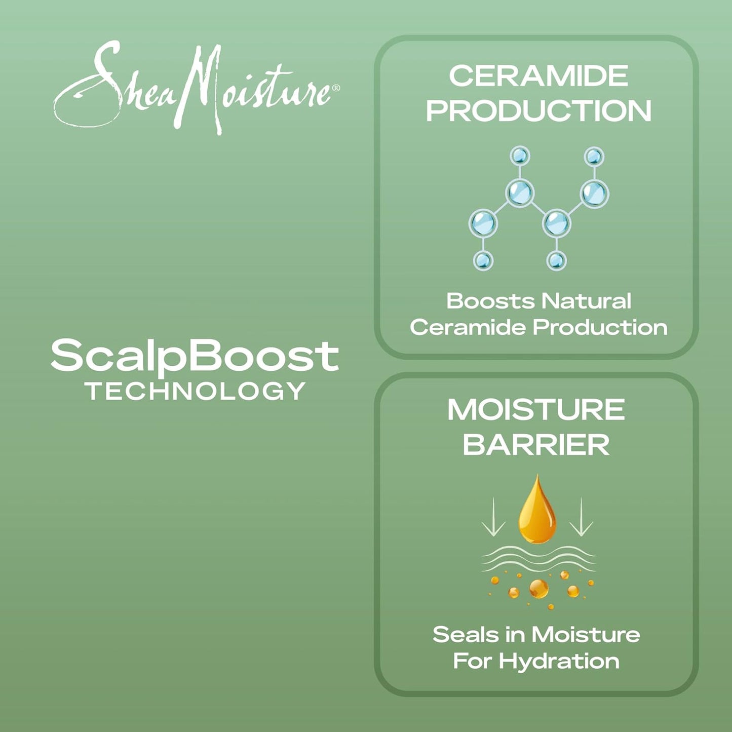 SheaMoisture Strengthening Scalp & Hair Oil Rosemary & Vegan Collagen to Promote Length Retention & Invigorate the Scalp, with ScalpBoost Technology, 2 oz