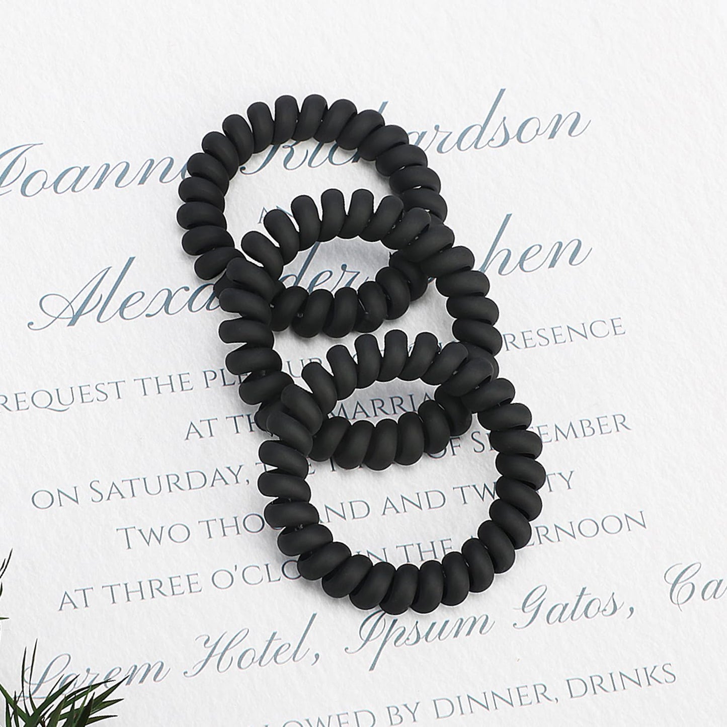 JessLab Spiral Hair Ties for Women, 10-Pack Traceless No-Damage Ponytail Holders, Coils Hair Bands for Girls, Assorted Colors