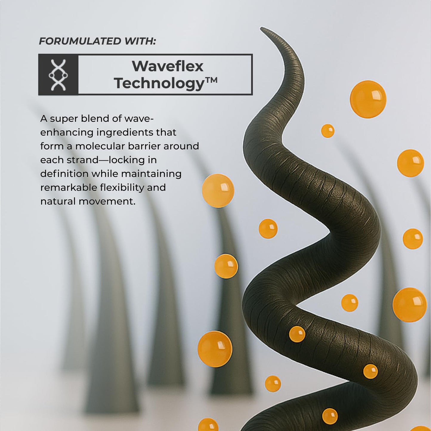 XMONDO Hair Wavetech NEXGEN Conditioning Mist | Vegan Formula with Waveflex Technology for Enhanced Waves, Olive Extract and Hemisqualane to Retain Natural Shine & Strand Moisture, 6.7 Fl Oz