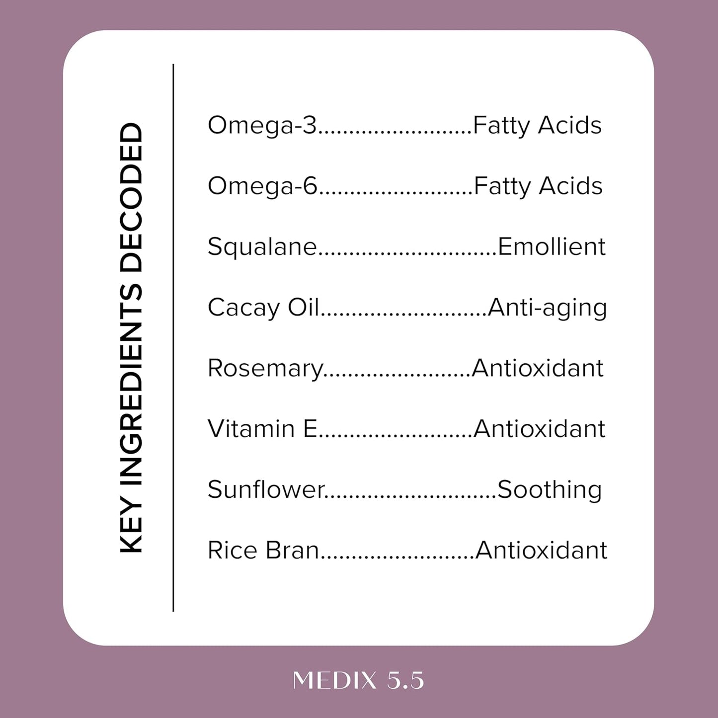 MEDIX Body & Face Moisturizer 20% Vitamin F Oil Body Booster & Face Serum | Concentrated Vitamin F + Vitamin E Oil Skin Care Super Serum For Crepey Skin & Protecting Skin Barrier, 2-Pack