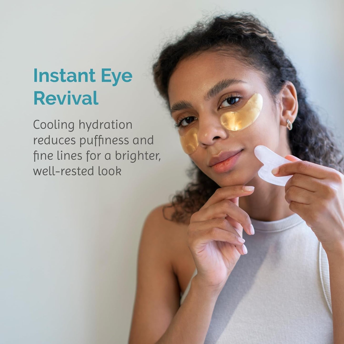 Skön Beautifully Strong Eye Patches Luxury Under-Eye Mask with Gold Infused Skin Rejuvenation Hydrating Patches for Puffiness and Wrinkle Care – Botanical Under-Eye with Aloe Vera – Collagen Boosting