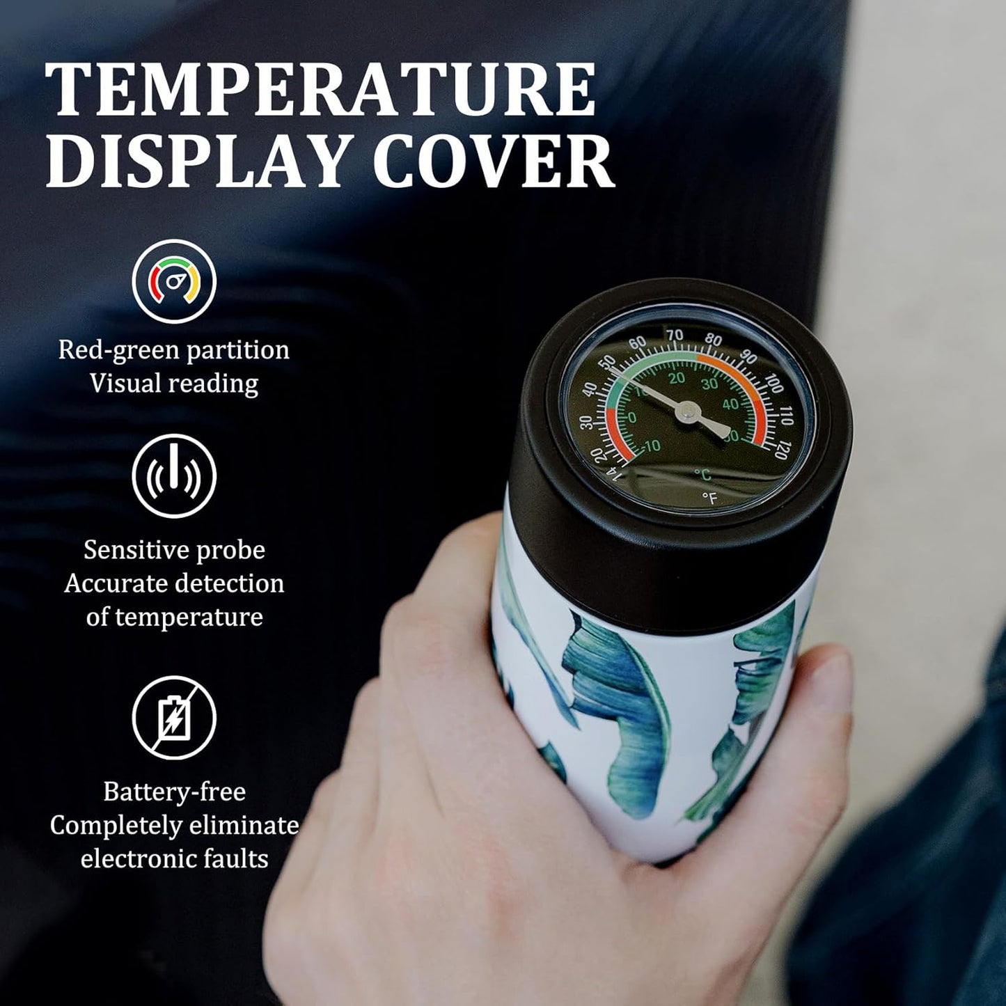 TSA Approved Insulin Cooler Travel Case, 60H Diabetes Medication Cooler with Large Dial Mechanical Thermometer & Biogel Ice Pack, Compact Diabetic Travel Case for Medicine Storage