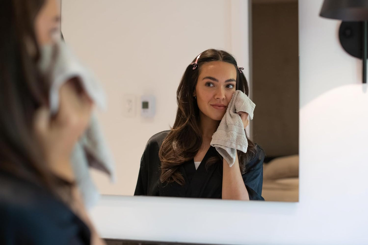 Framar Rose Gold Metal Hair Clips For Styling - Professional Hair Styling Clips, Hair Sectioning Clips, Salon Hair Clips Metal, Hairclips, Hair Salon Supplies – Extra Strong Hold – 4 Pack