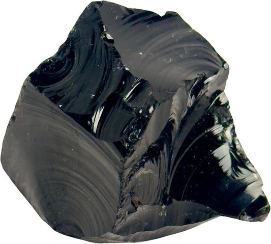 Black Obsidian Raw Stones 1.25-2 Inch, Natural Rough Healing Crystals for Protection, Chakra Balancing, Meditation, Energy Cleansing, Reiki Stones Bulk, Home Decor, Gemstone Collection