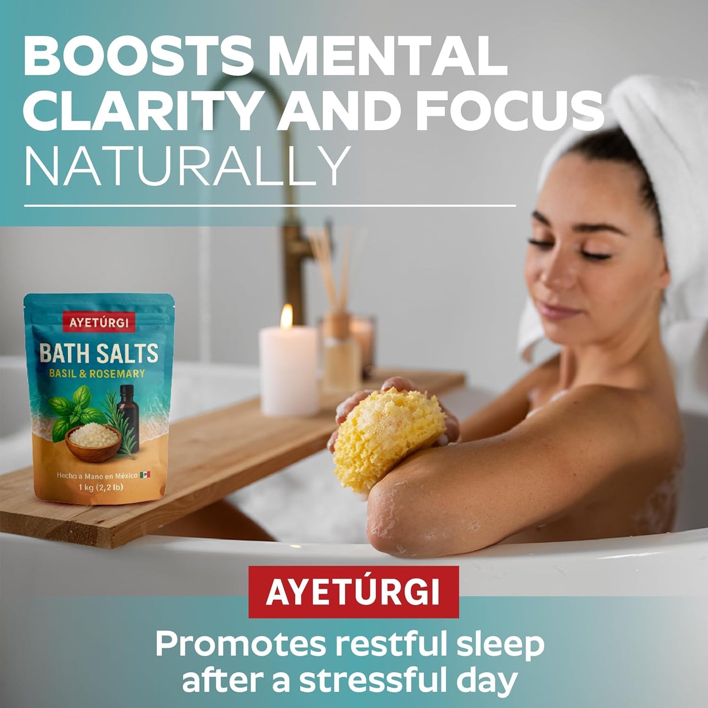 Bath Salts,Epsom Salt Bath soak,Relaxing Gifts for Women,Ancient Minerals Magnesium Flakes,epson Salts for Bath