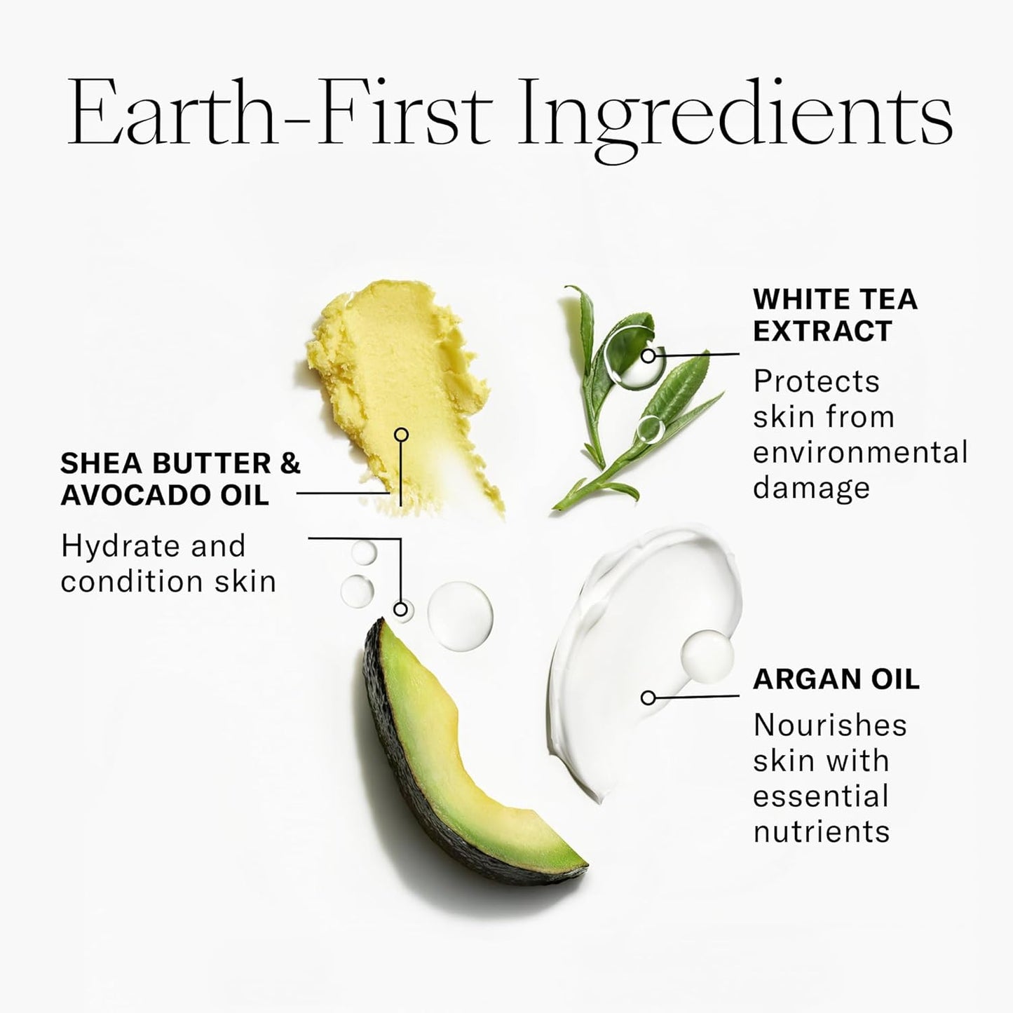 Josie Maran Whipped Argan Oil Body Butter Trio - Skin Firming Cream with Whipped Shea Butter & Avocado Oil - 3-Piece Body Butter Gift Set - Unscented (2 x 2 Oz) & Vanilla Apricot (2 Oz)