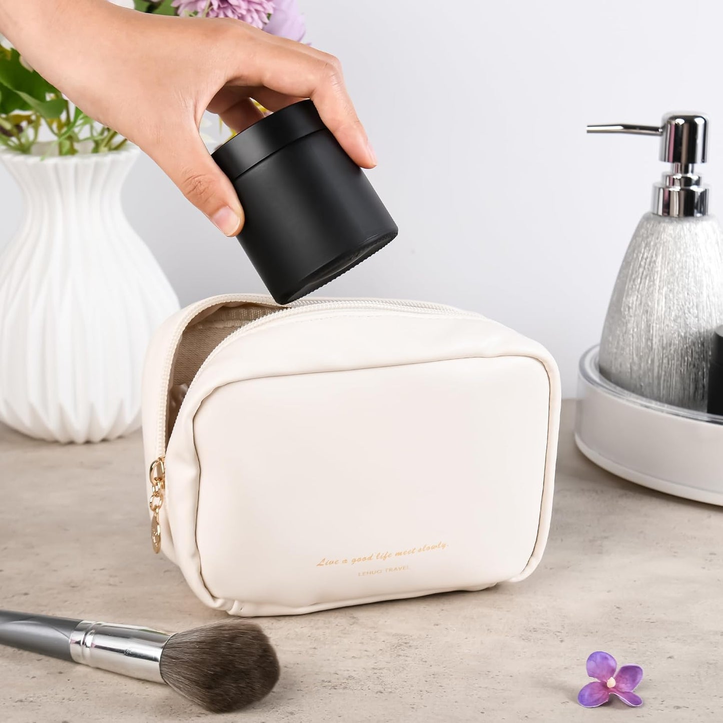 Glass Jars with Lids,Eco-Friendly Cosmetic Containers with Airtight Black Lids & Liners, Multi-Color Options for Cream, Lotion, Body Butter, DIY Skincare Travel Jars (Frosted Black, 4oz)