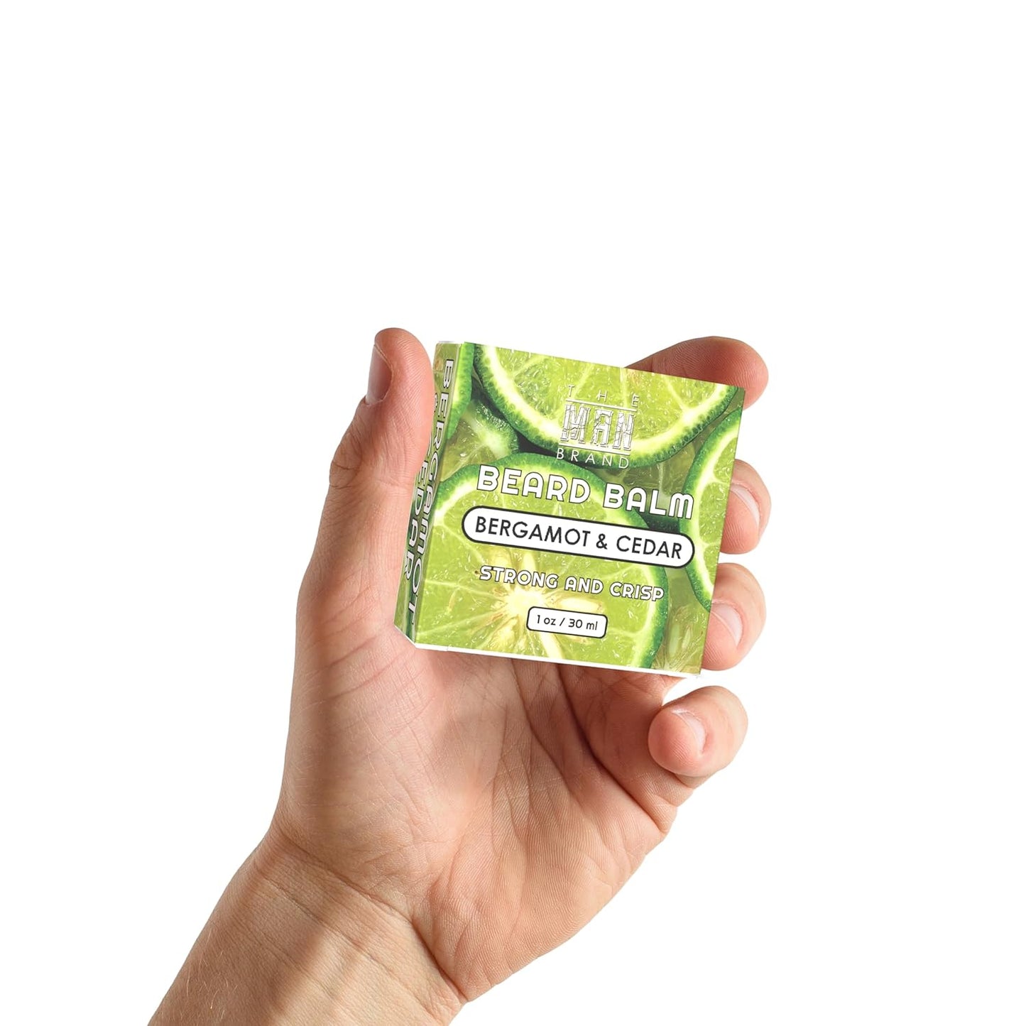 Bergamot and Cedar Beard Balm - Bergamot Beard Care Balm - Beard Moisuturizing Bergamot Balm - Bergamot Beard Softner (1 Ounce, Bergamot and Cedar)