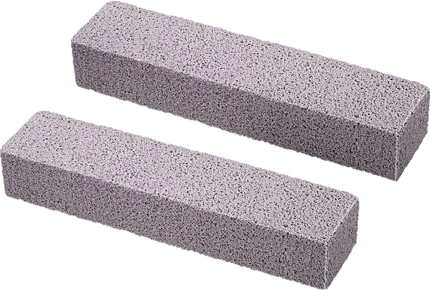 Chinco 2 Packs Pumice Stick for Cheaning, Pumice Scouring Stone Pad Removing Stain Grime Without Leaving Scratches for Kitchen Oven Stove Home Bathroom Toilet Pool House Cleaning Supplies