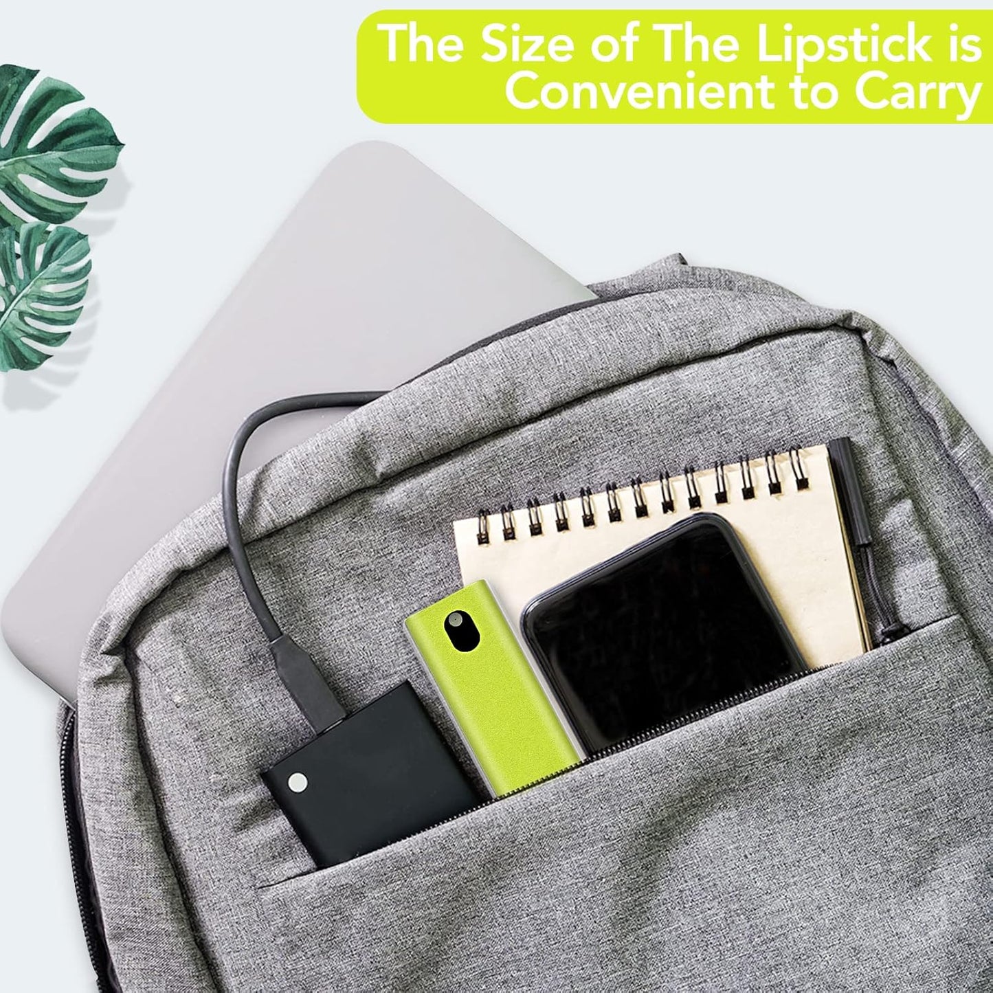 2 Pcs Fingerprint Proof Screen Cleaner,3 in 1Touchscreen Mist Cleaner Spray Wipe Cleaner Fingerprint-Proof Soft Fiber Flannel,Safe for All Phones Glasses Tablet Laptop TV Watch Screens(Green)